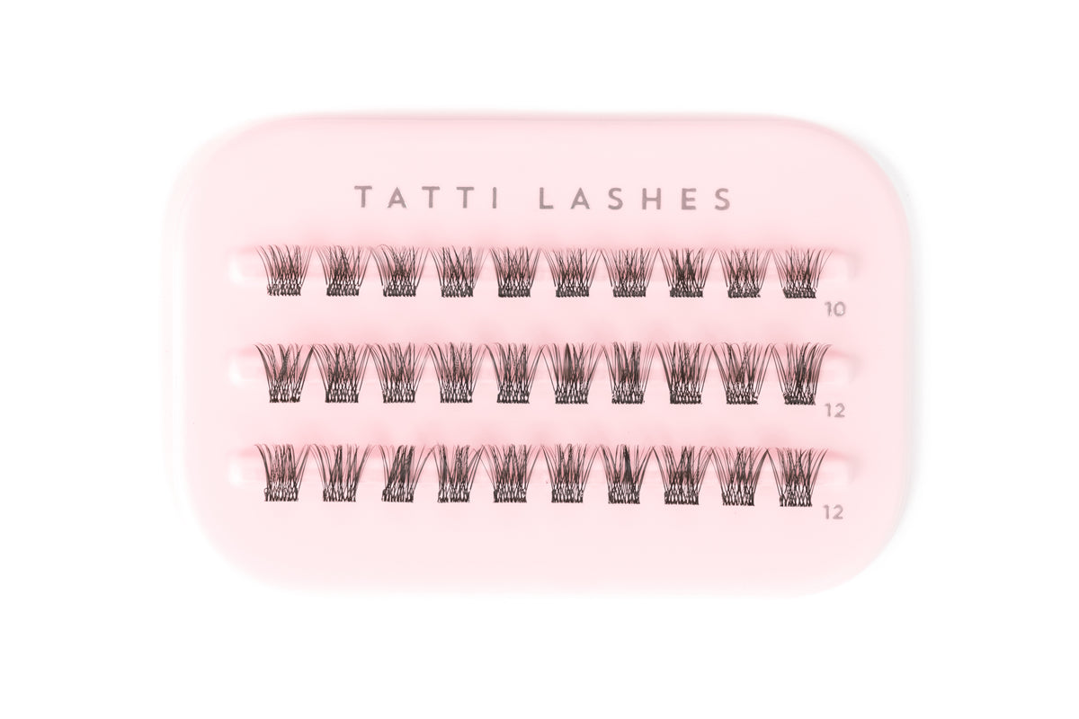 1-Step Press™ Pre-Glued Cluster Lash Gift Set (Includes Applicator & Remover)