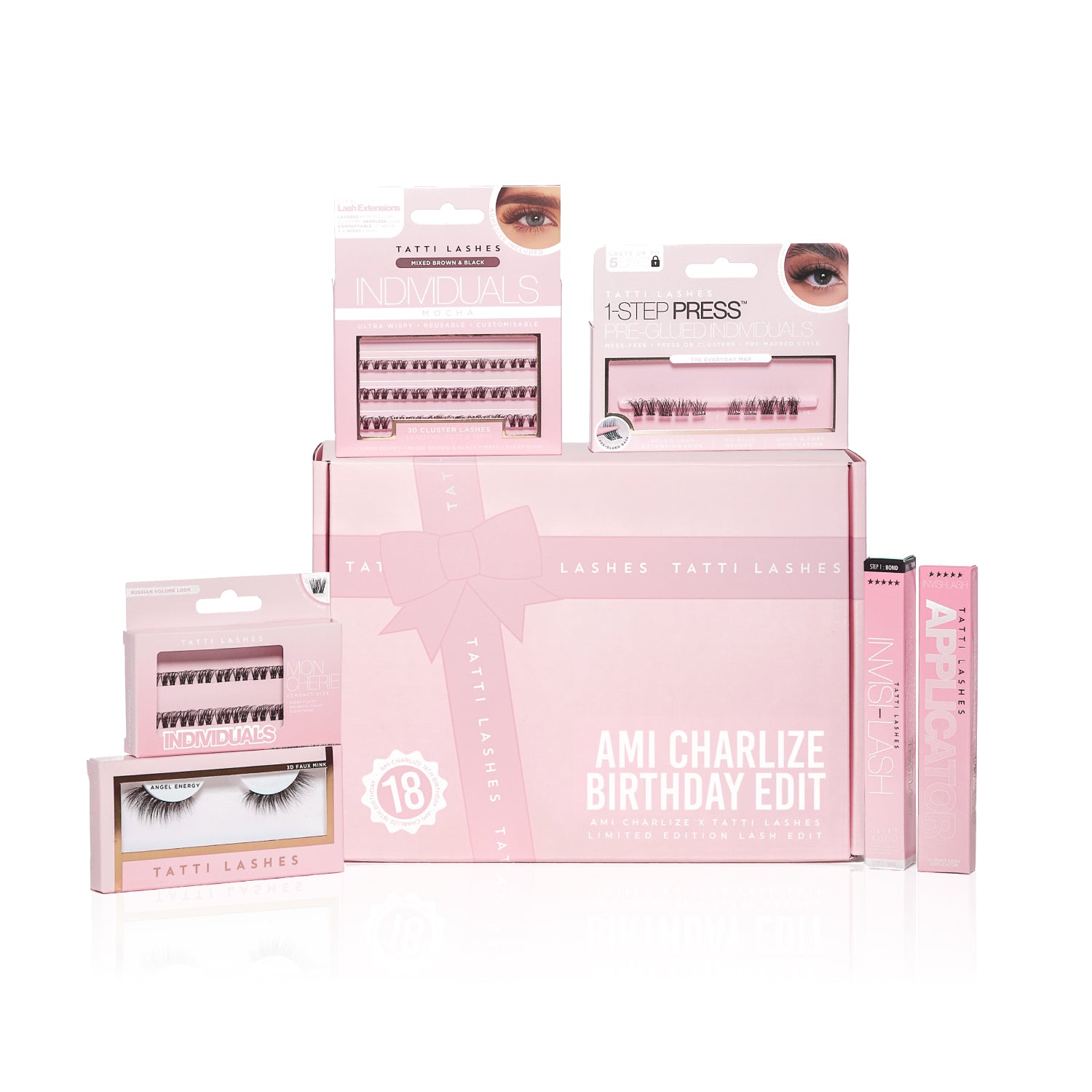 Ami Charlize X Tatti Lashes Birthday Edit