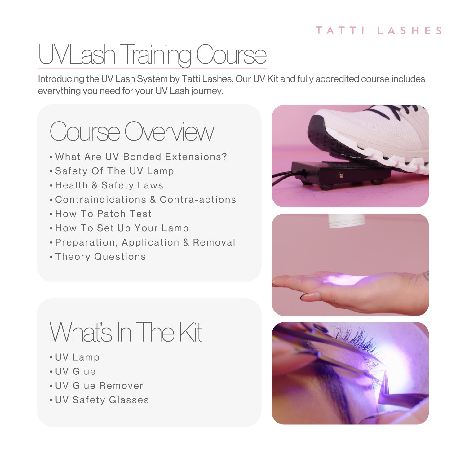 UVLash Full Kit & Course with Kit