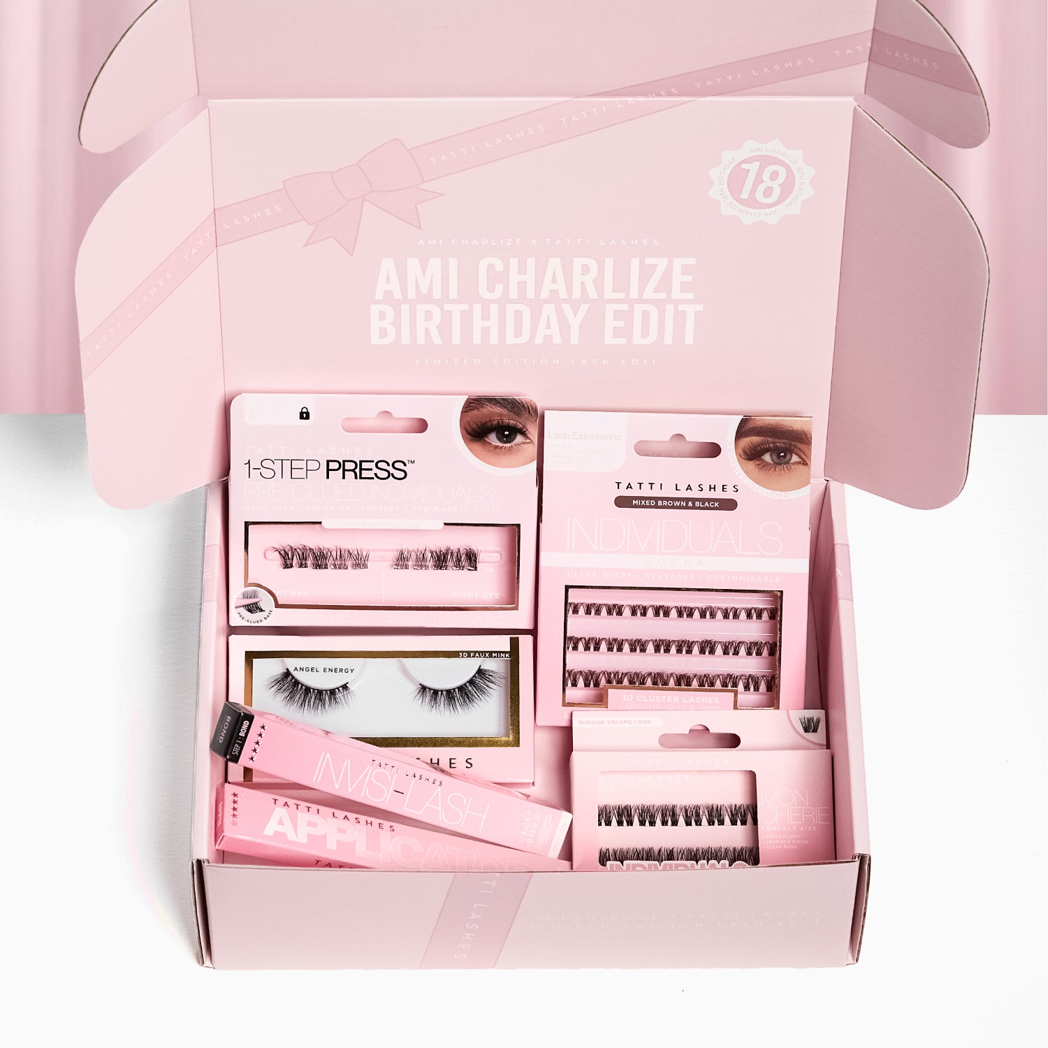 Ami Charlize X Tatti Lashes Birthday Edit