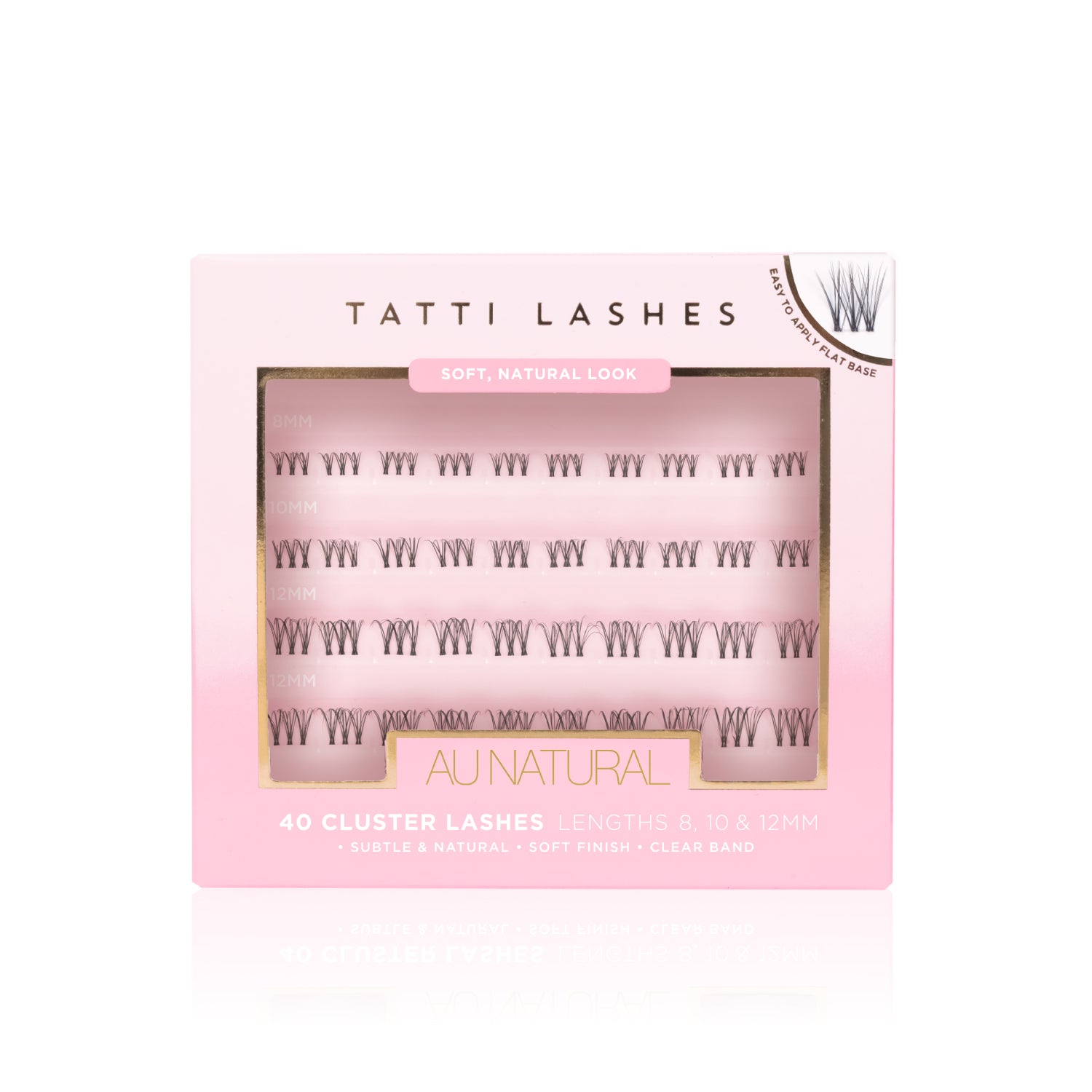 Au Natural Individual Lashes Tatti Lashes