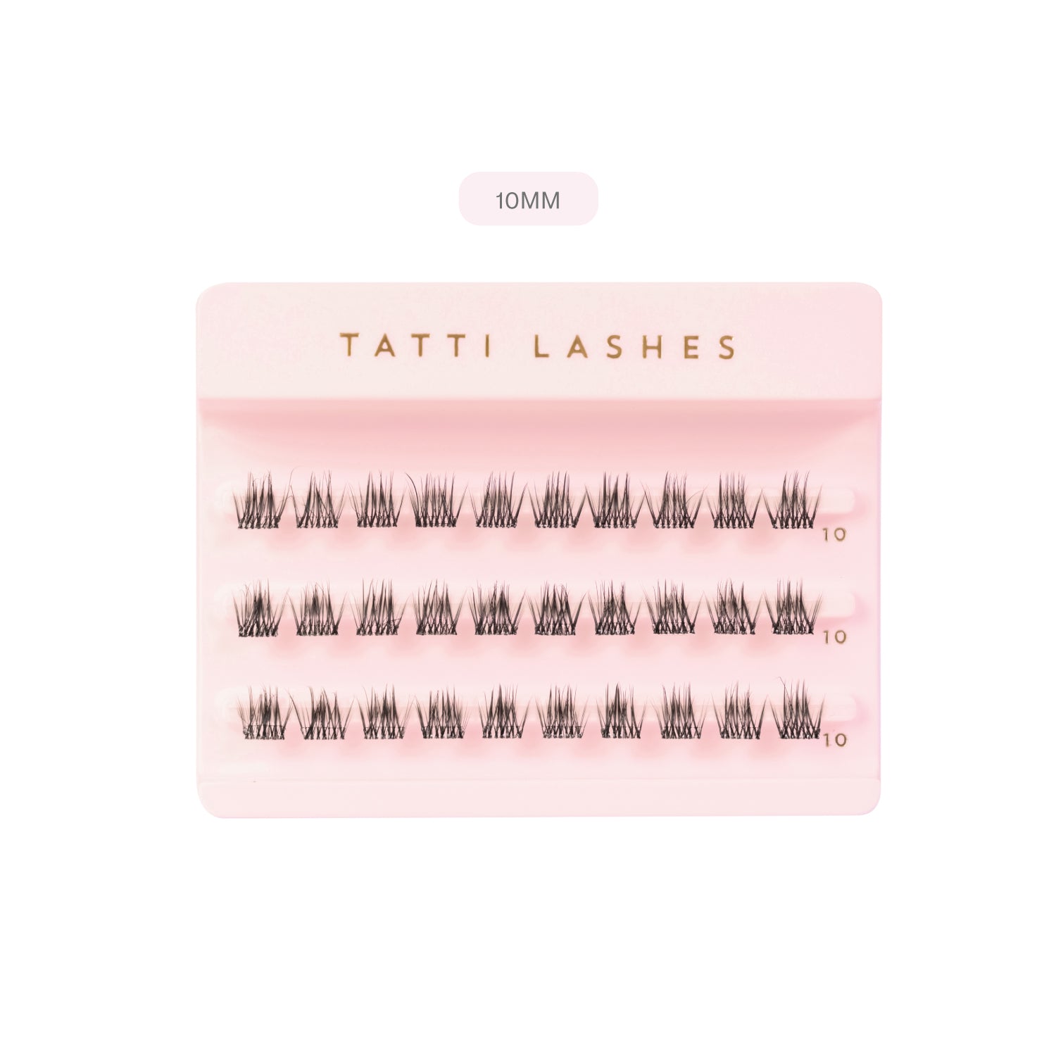 Wispy Volume Pre-Glued Individuals - Single Length