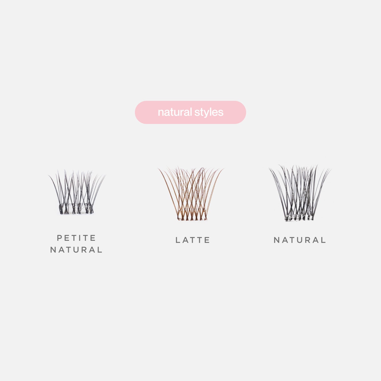 Mix & Match Pre-Glued Cluster Lash Bundle