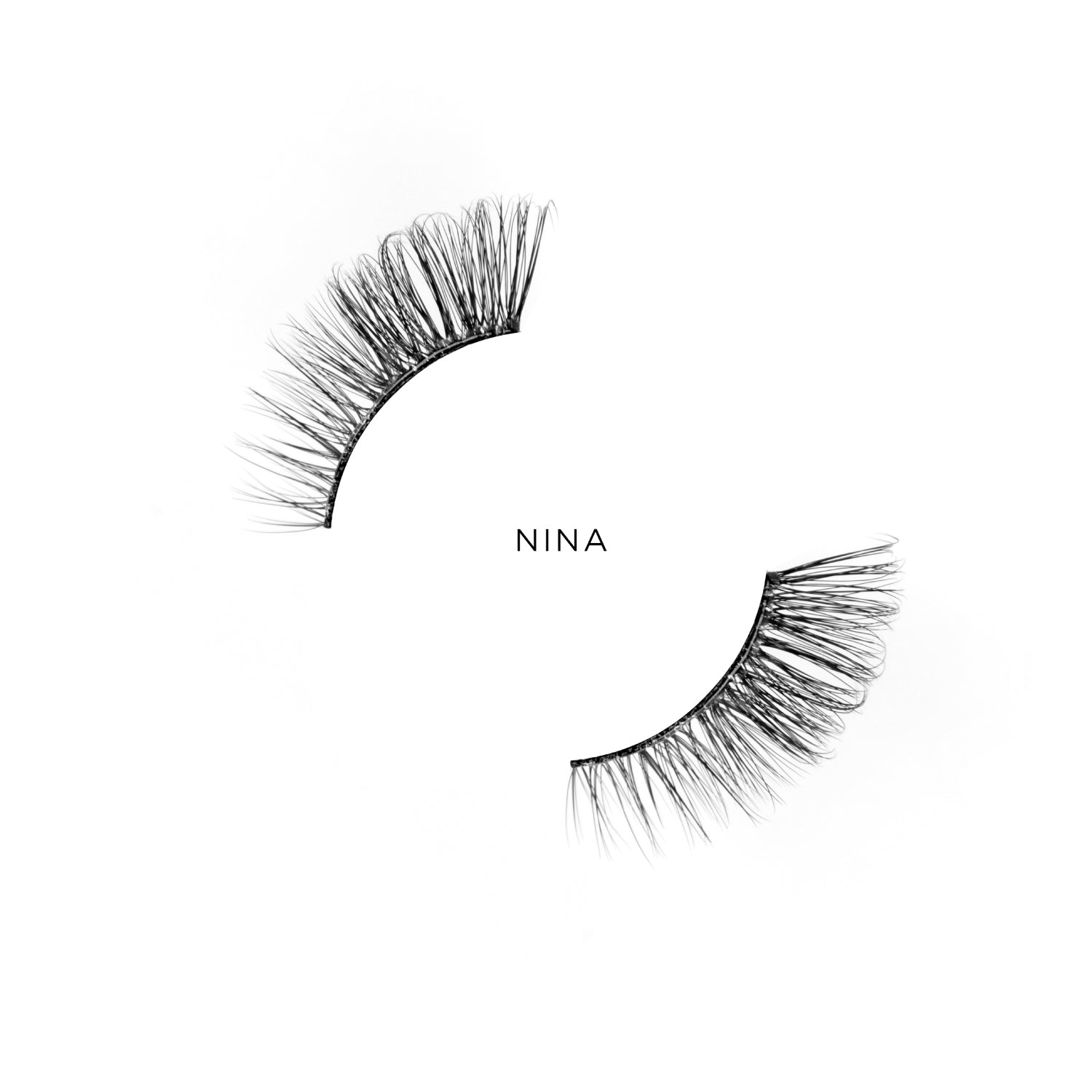 Demi-cils auto-adhésifs Nina