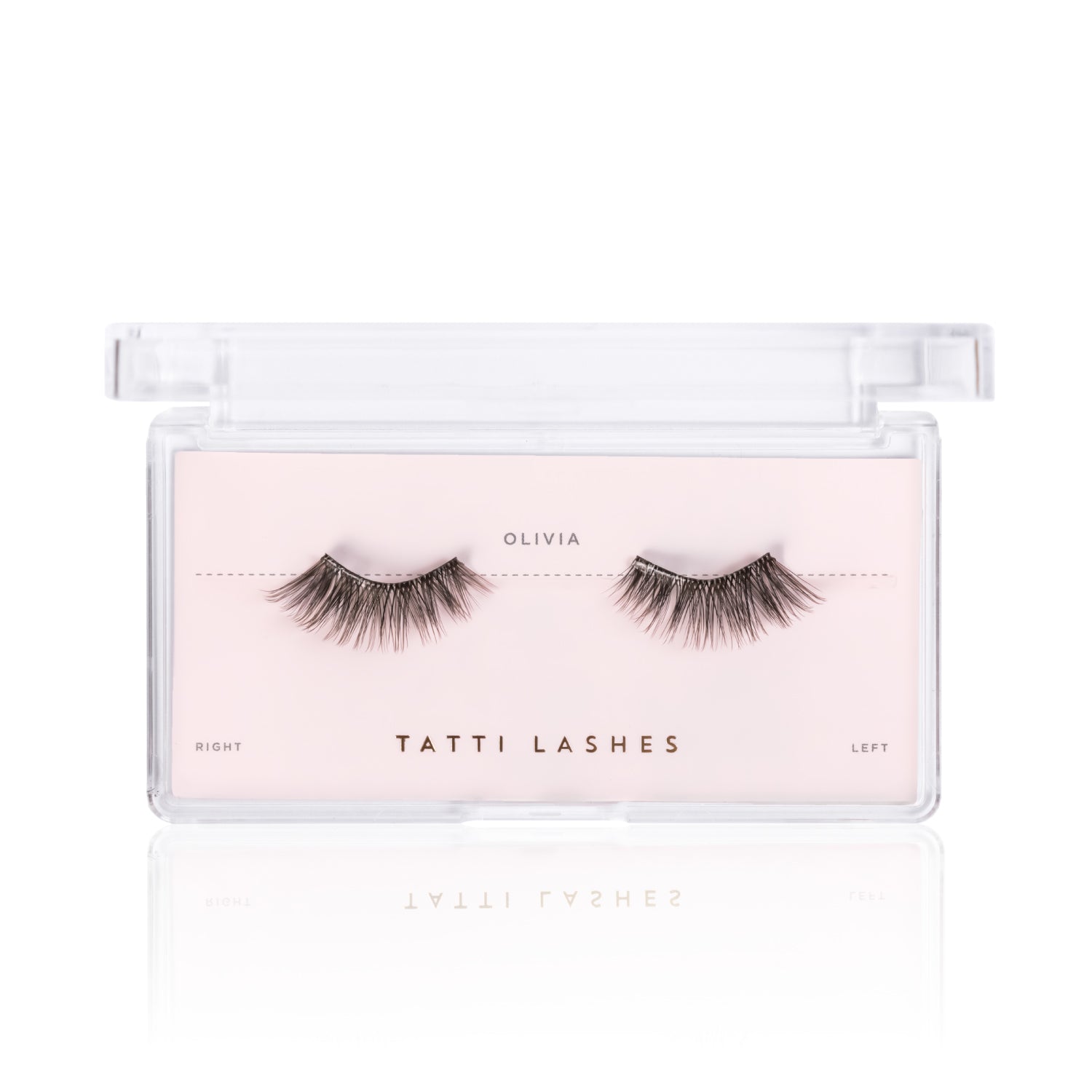 Olivia Pre-Glued Half Lashes