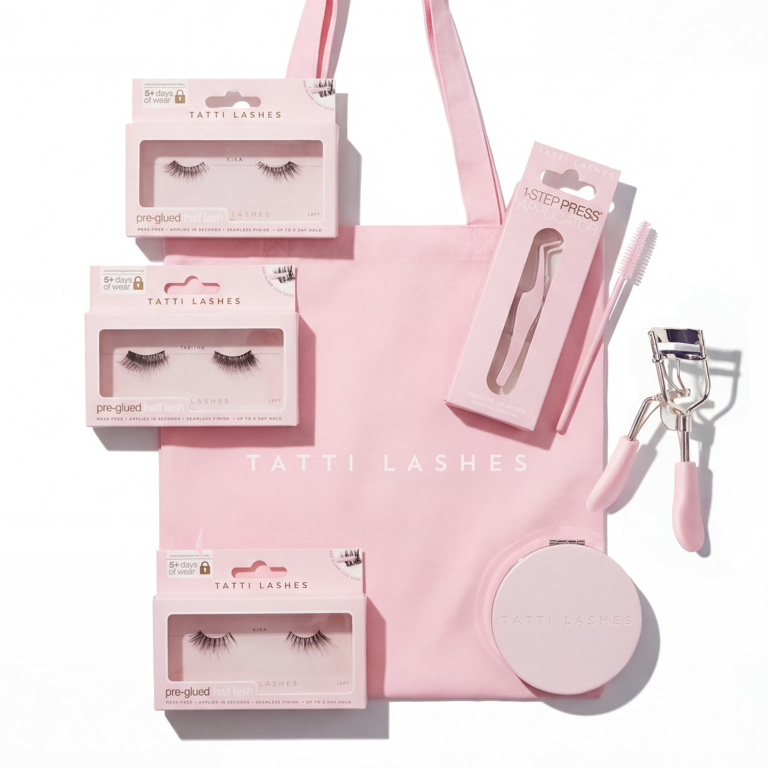 Pre-Glued Half Lash Ultimate Bundle