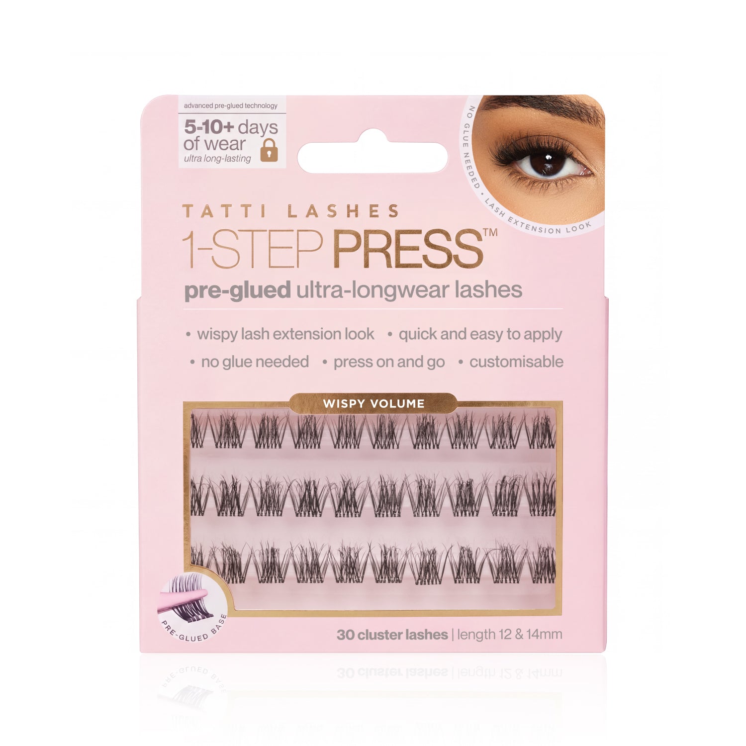 1-Step Press™ Pre-Glued Lash Kit