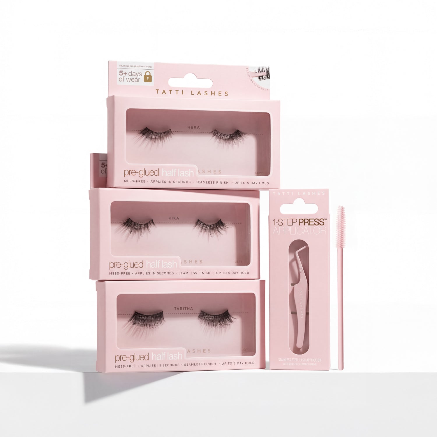 Pre-Glued Half Lash Kit