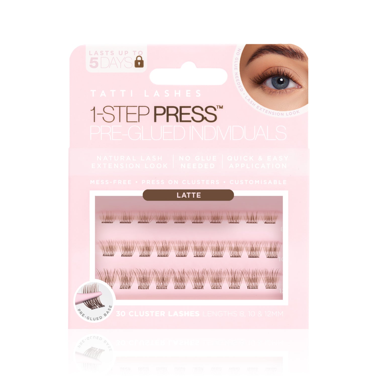 1-Step Press™ Pre-Glued Lash Kit