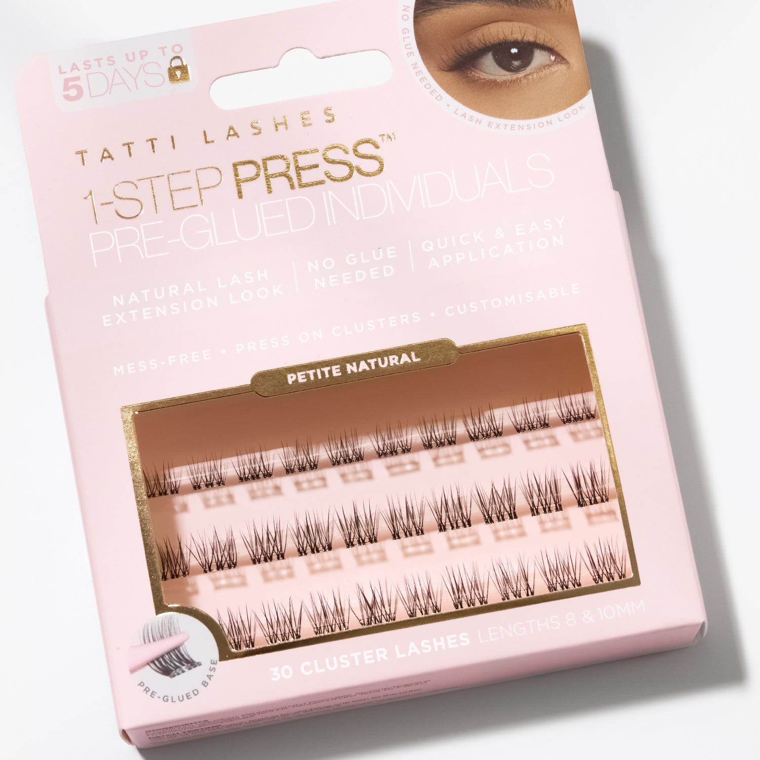 Petite Natural Pre-Glued