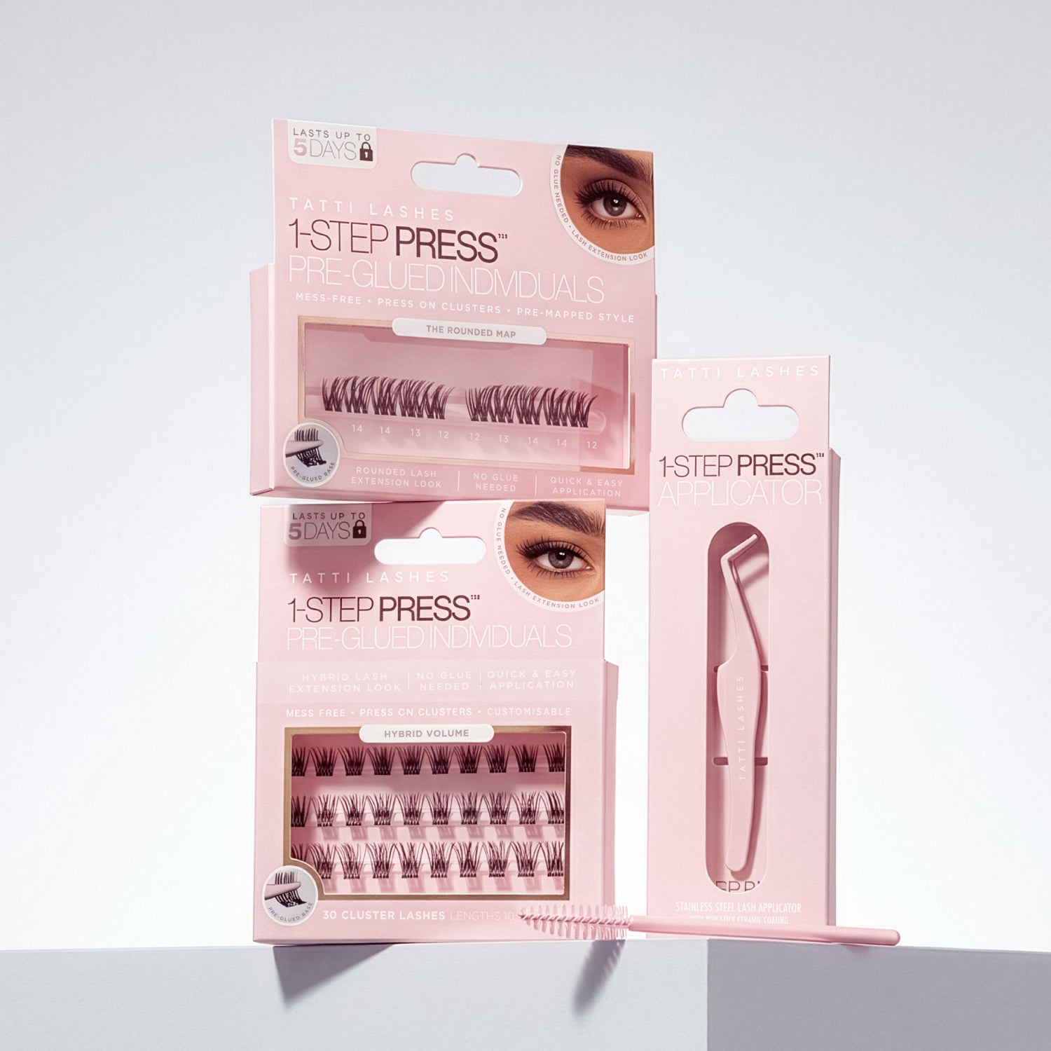 Pre-Glued Soft Glam Bundle