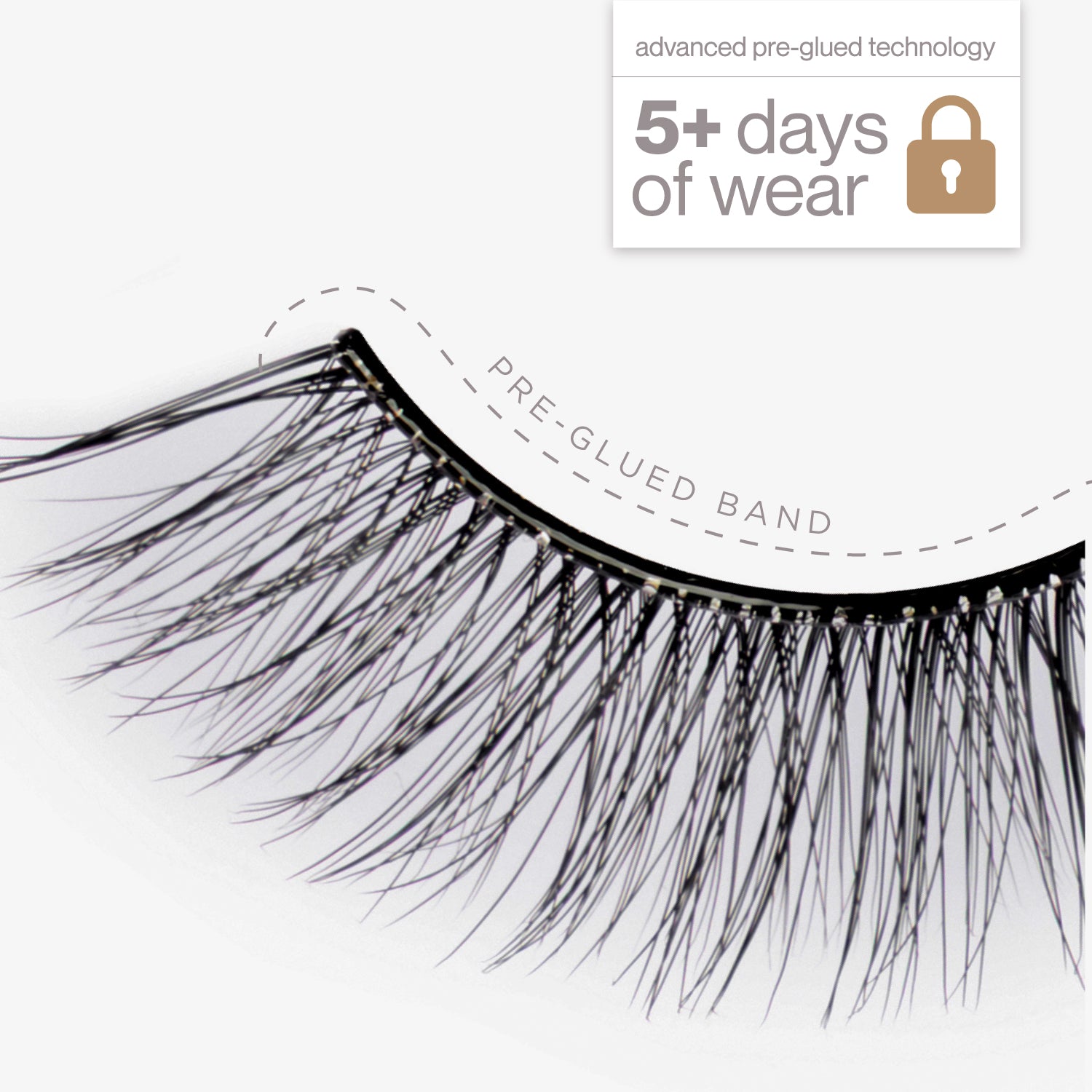 Tabitha Pre-Glued Half Lashes