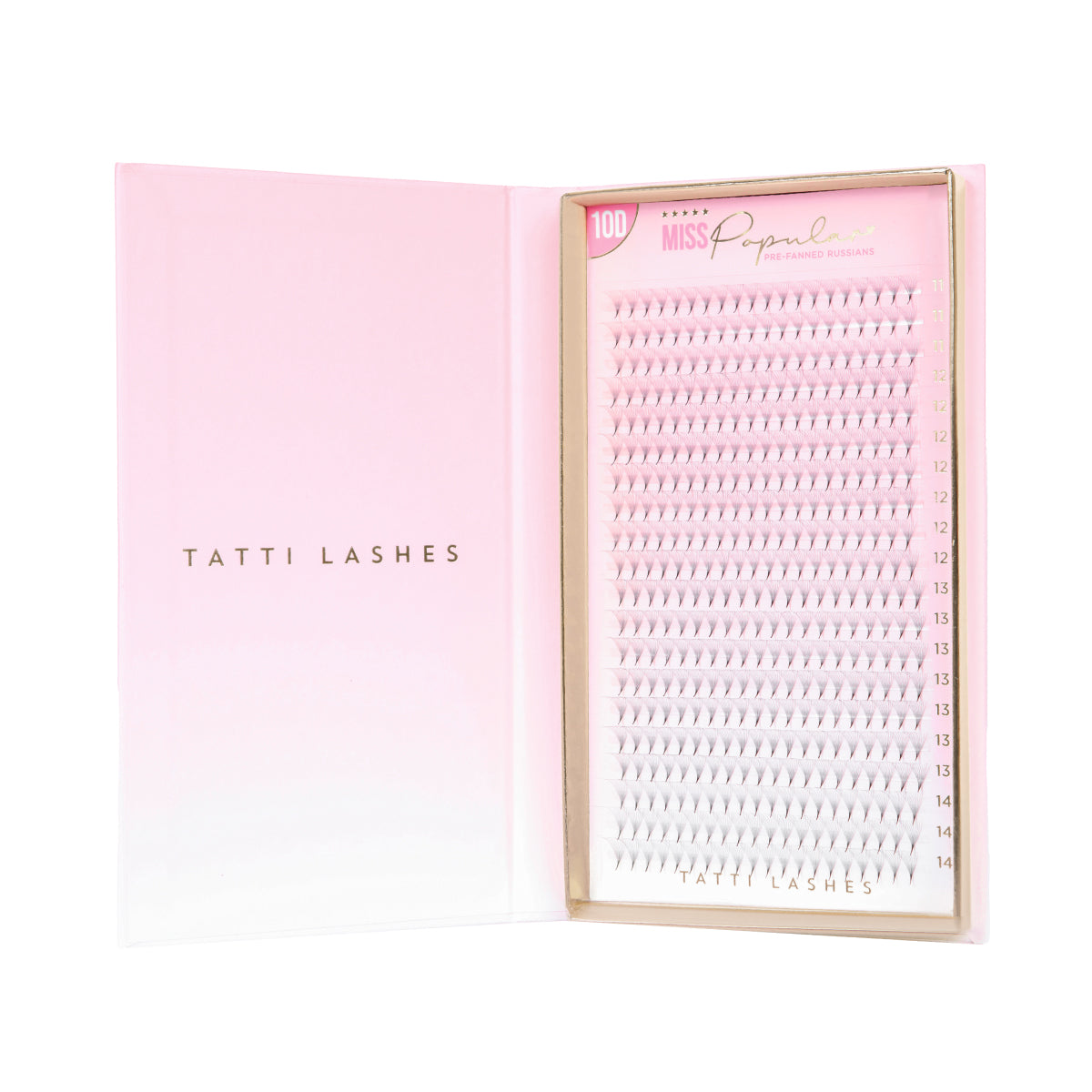 10D Mixed-Length Pre Russian Lashes XL