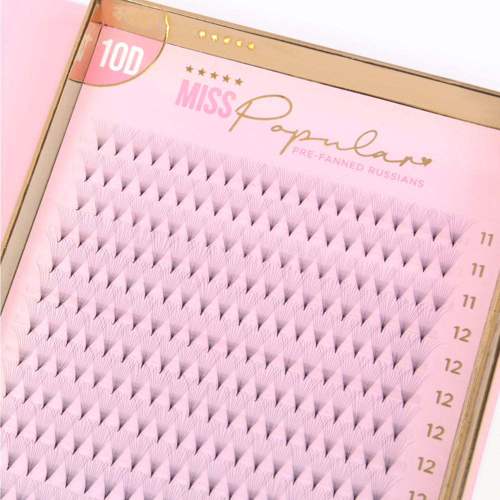 10D Mixed-Length Pre Russian Lashes XL