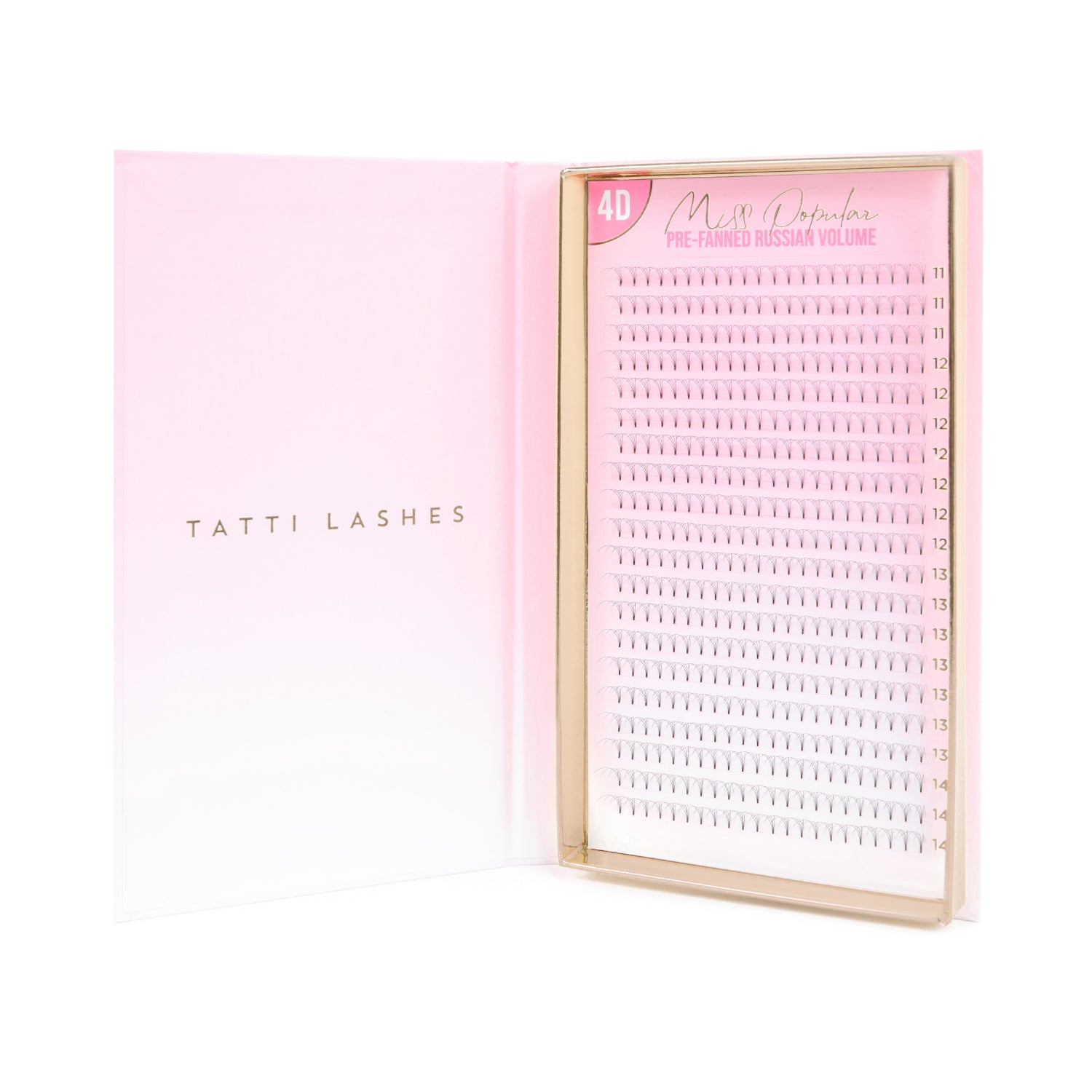 4D Mixed-Length Pre Russian Lashes XL