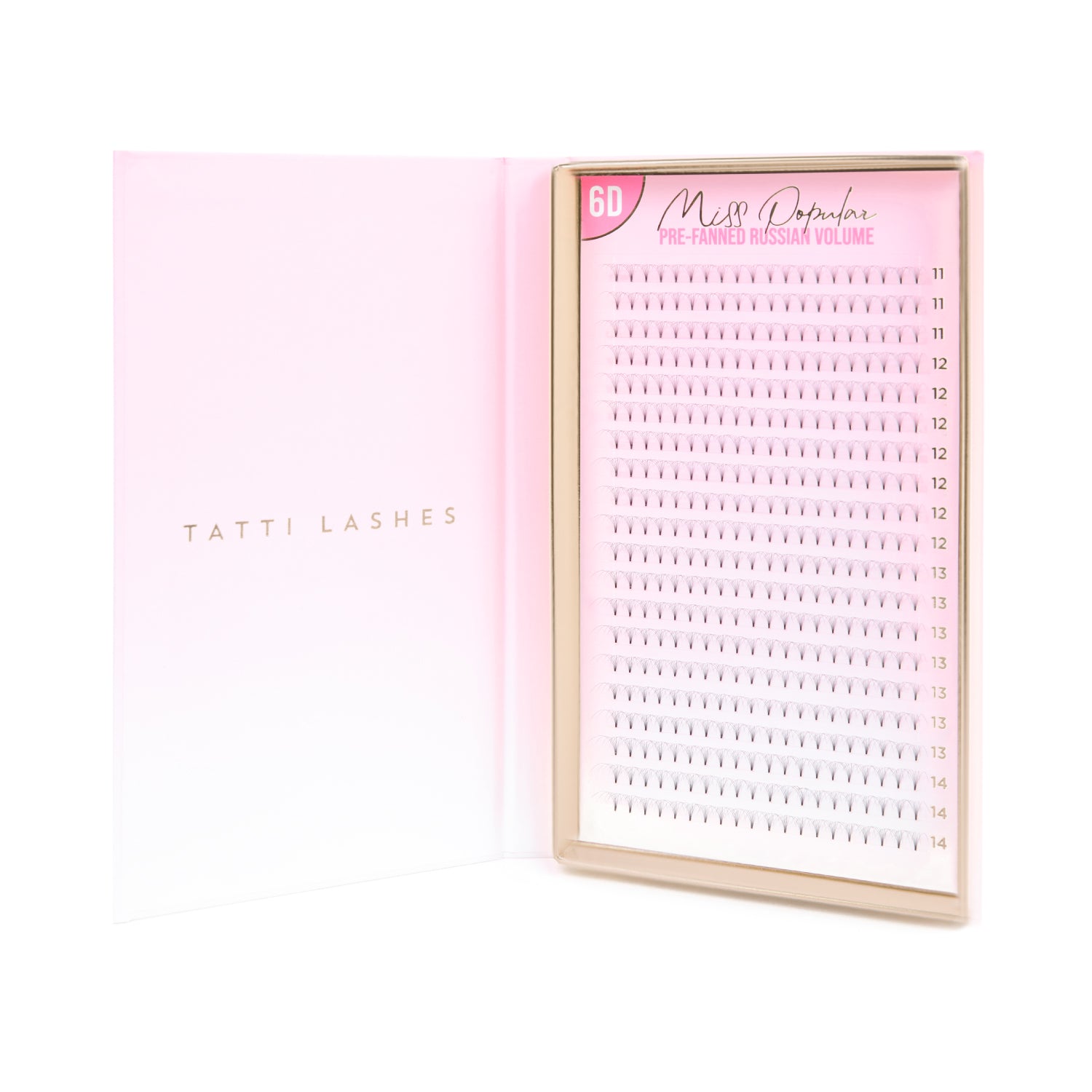 6D Mixed-Length Pre Russian Lashes XL