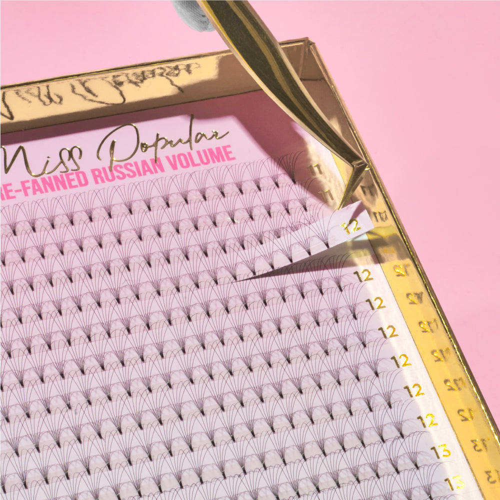 6D Mixed-Length Pre Russian Lashes XL