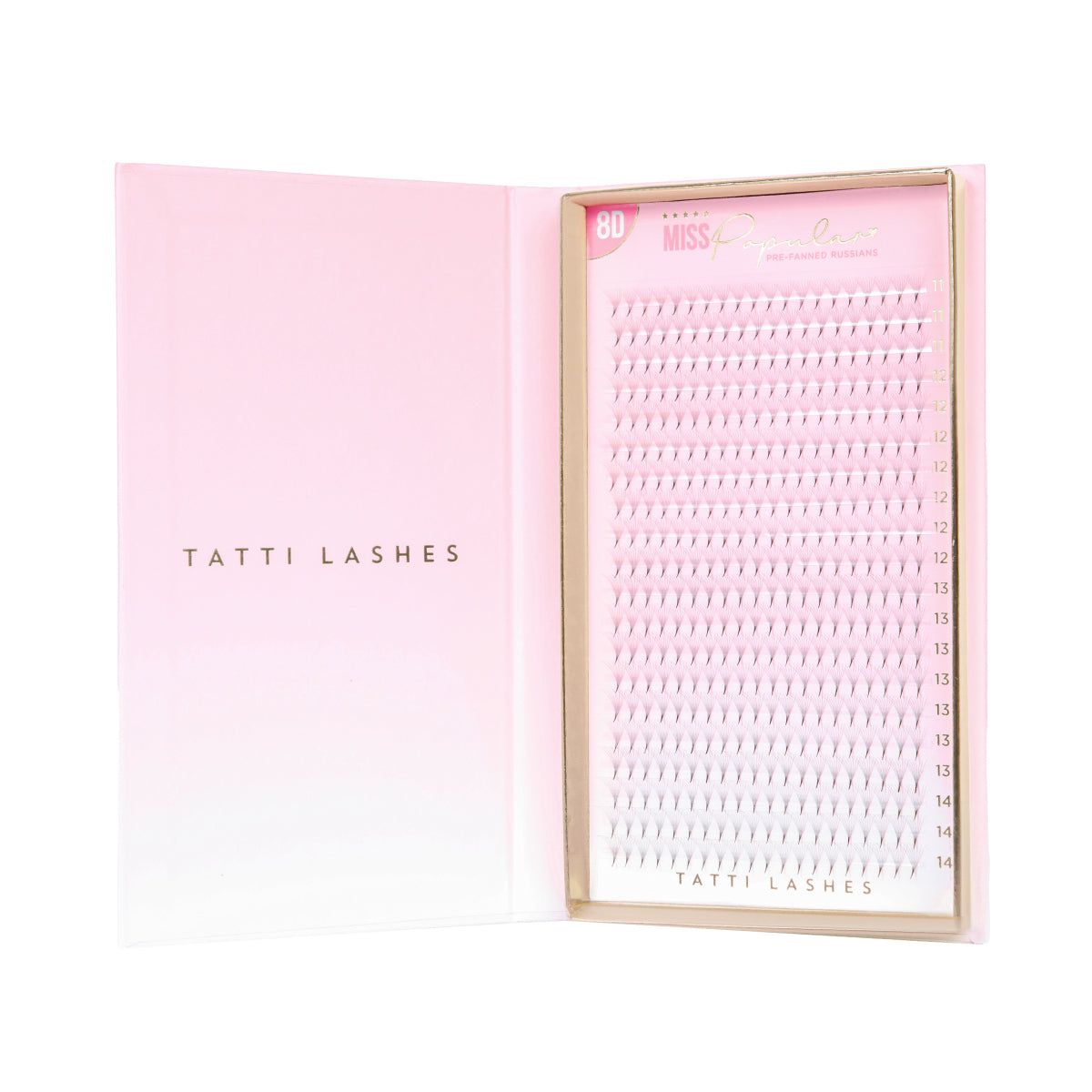 8D Mixed-Length Pre Russian Lashes XL