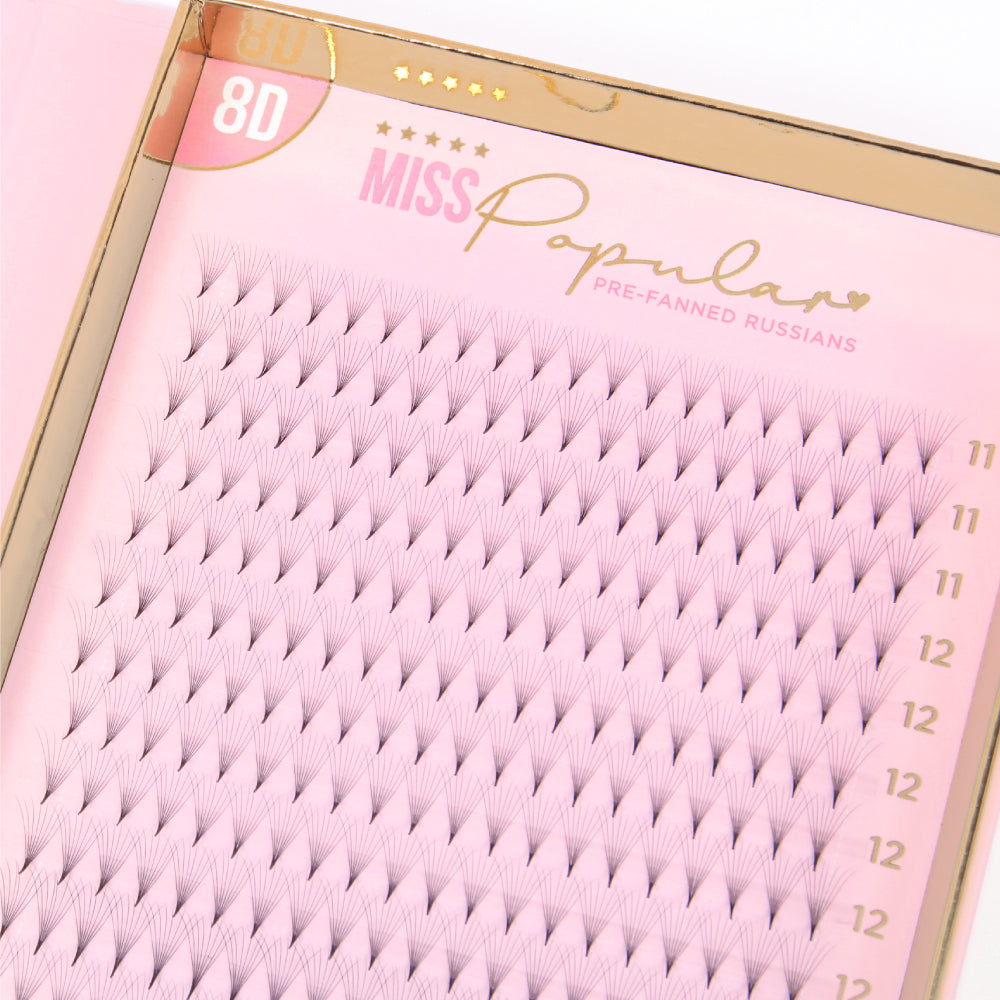 8D Mixed-Length Pre Russian Lashes XL