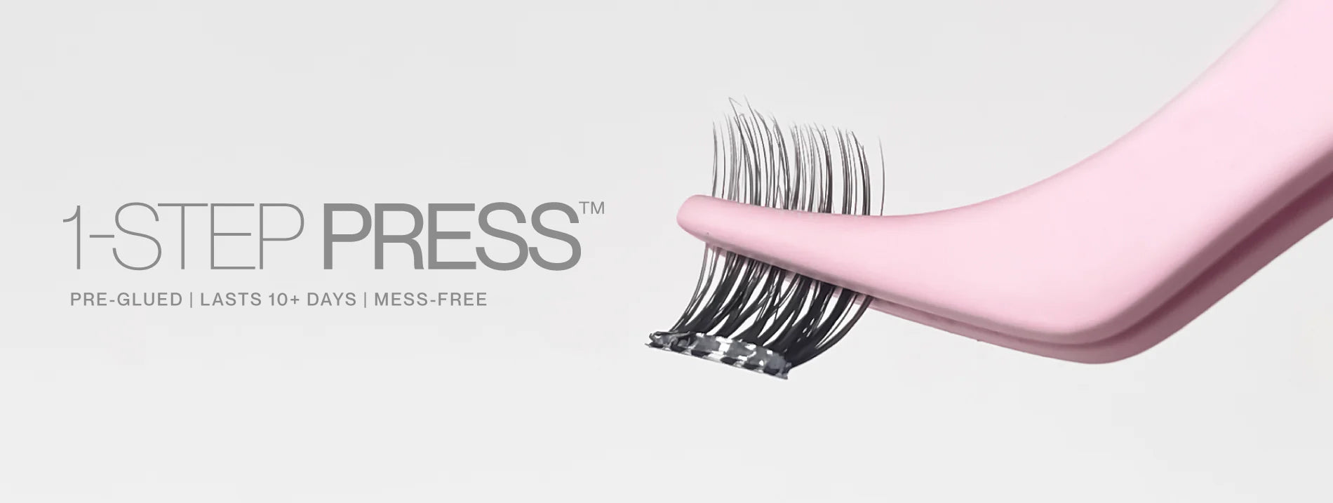 MUA 1-Step Press™ Pre-Glued Cluster Lashes