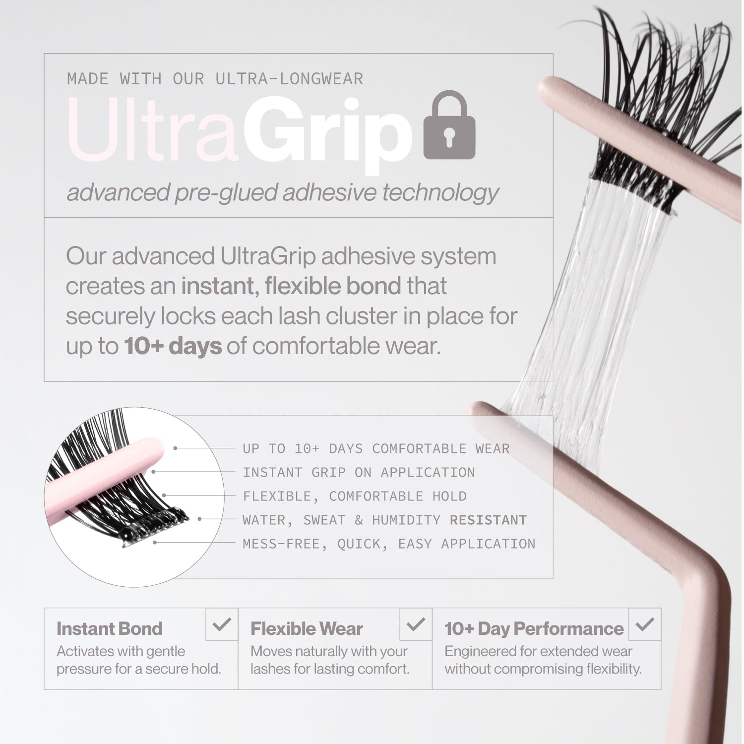 1-Step Press™ Pre Glued Gift Set - Mocha Set (10/12/14mm)