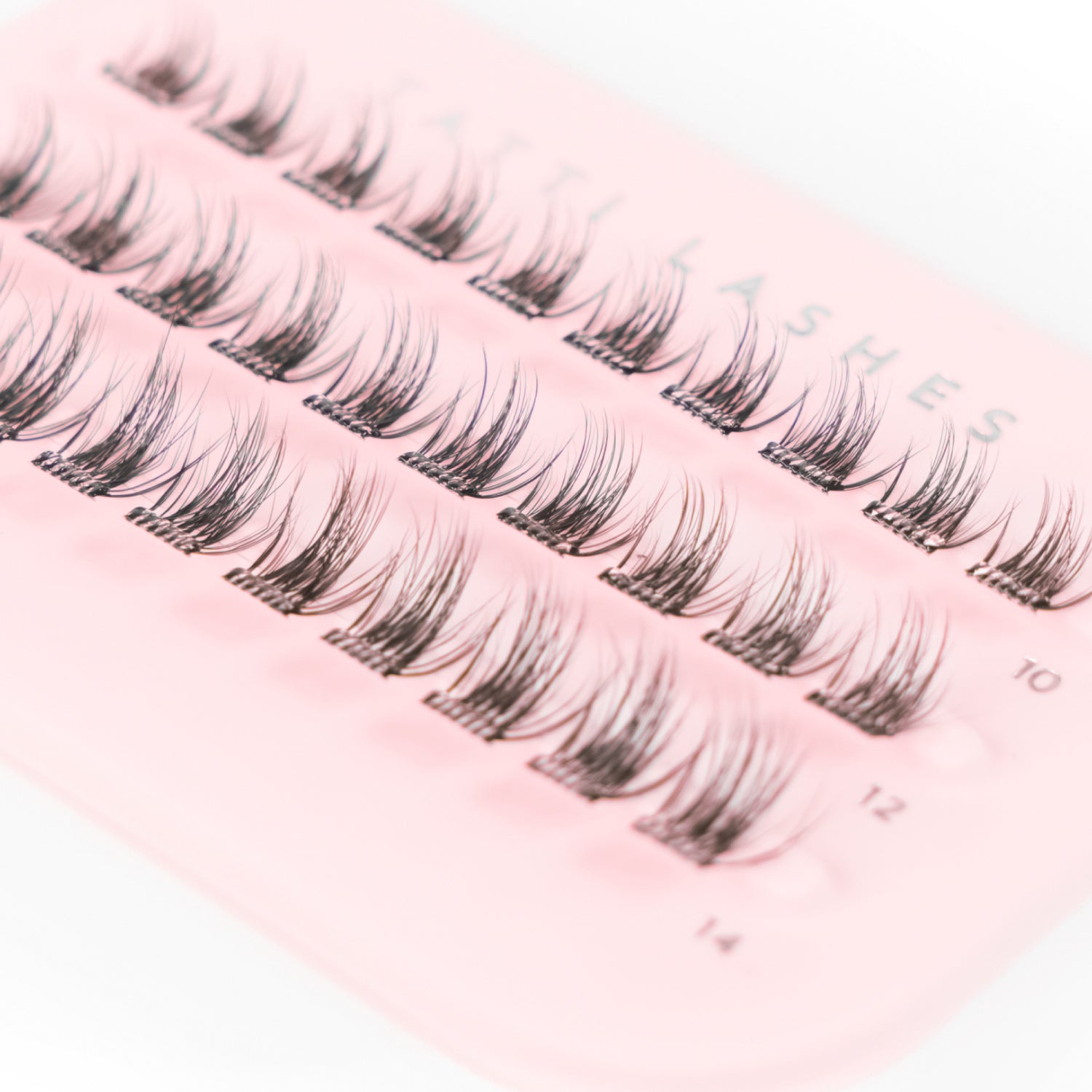 1-Step Press™ Pre-Glued Cluster Lash Kit - Wispy Volume