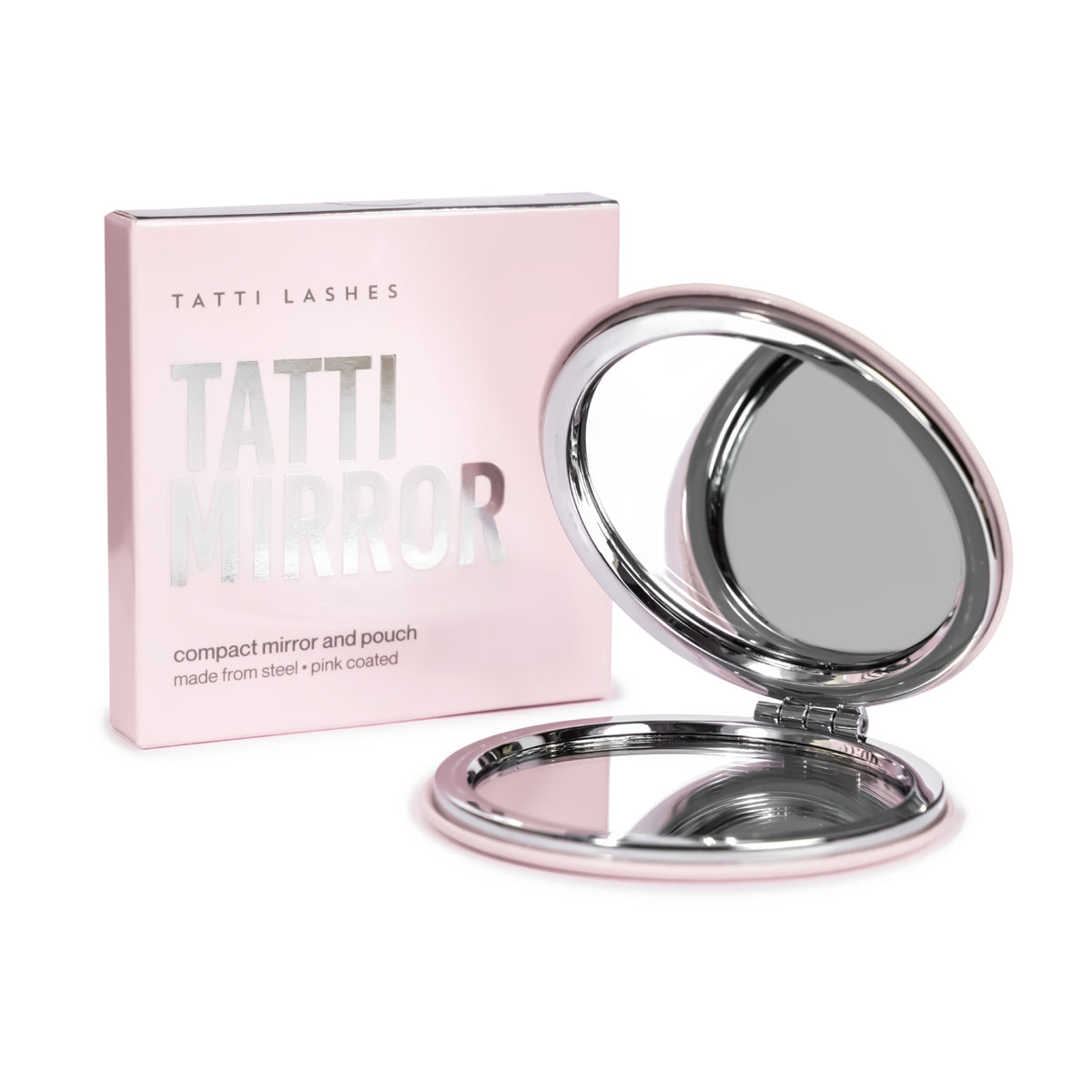 Tatti Lashes Compact Pink Mirror