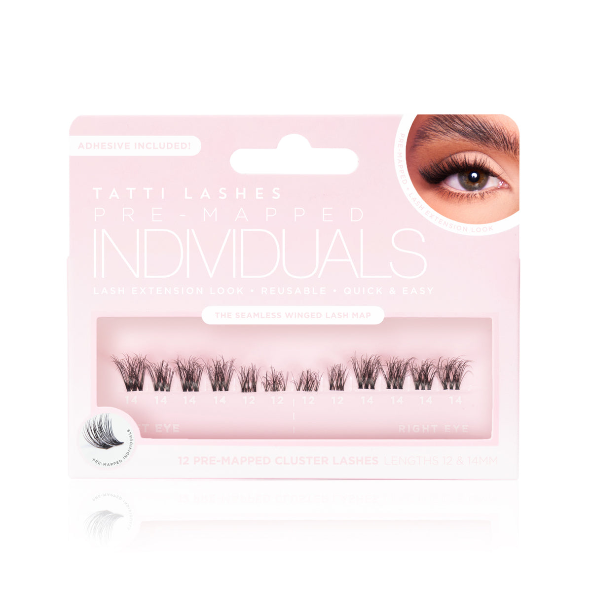 Tatti Lashes Seamless Winged Pre-Mapped Lashes