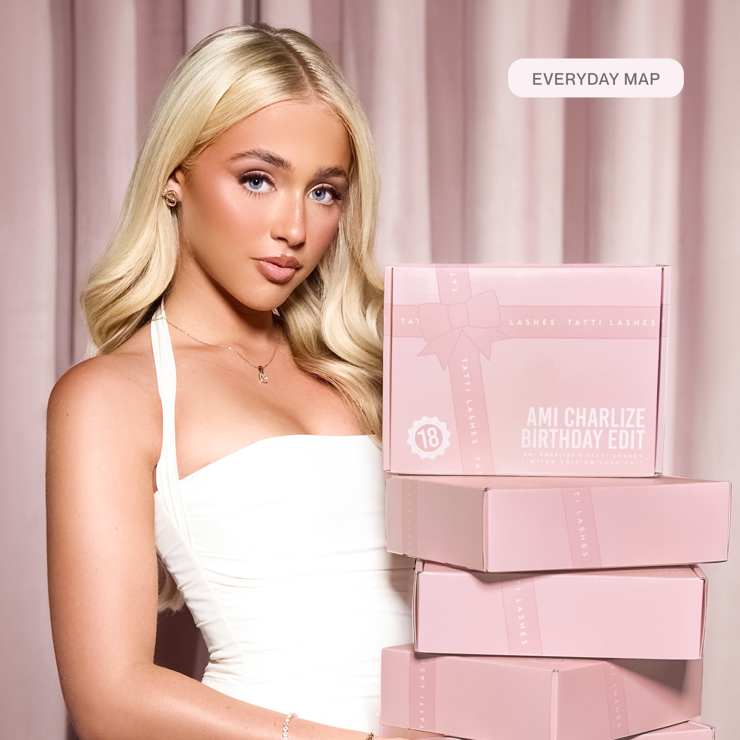 Ami Charlize X Tatti Lashes Birthday Edit