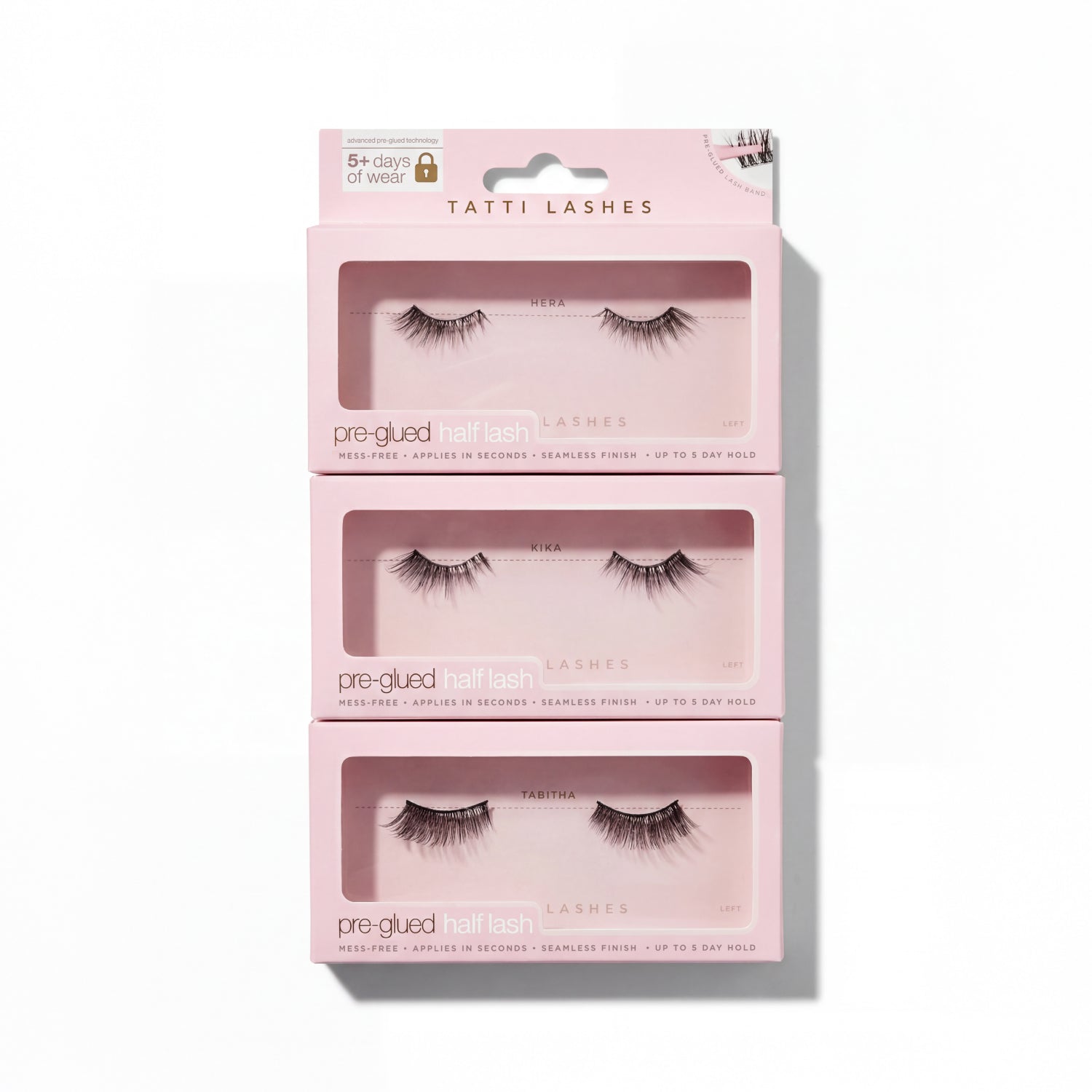 Pre-Glued Half Lash Collection