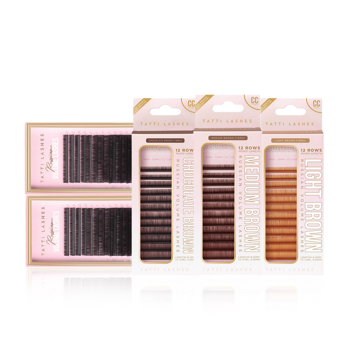 Tatti Lashes Autumn Russian Volume Bundle