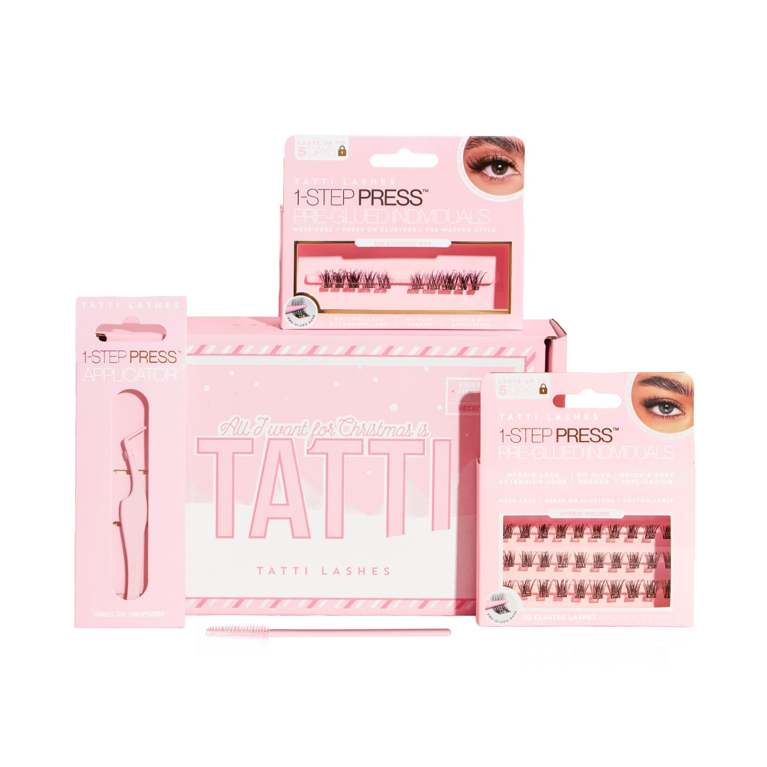 Pre-Glued Festive Soft Glam Set