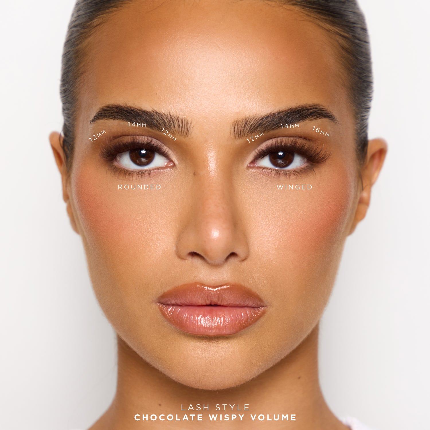 Chocolate Wispy Volume Pre-Glued Individuals