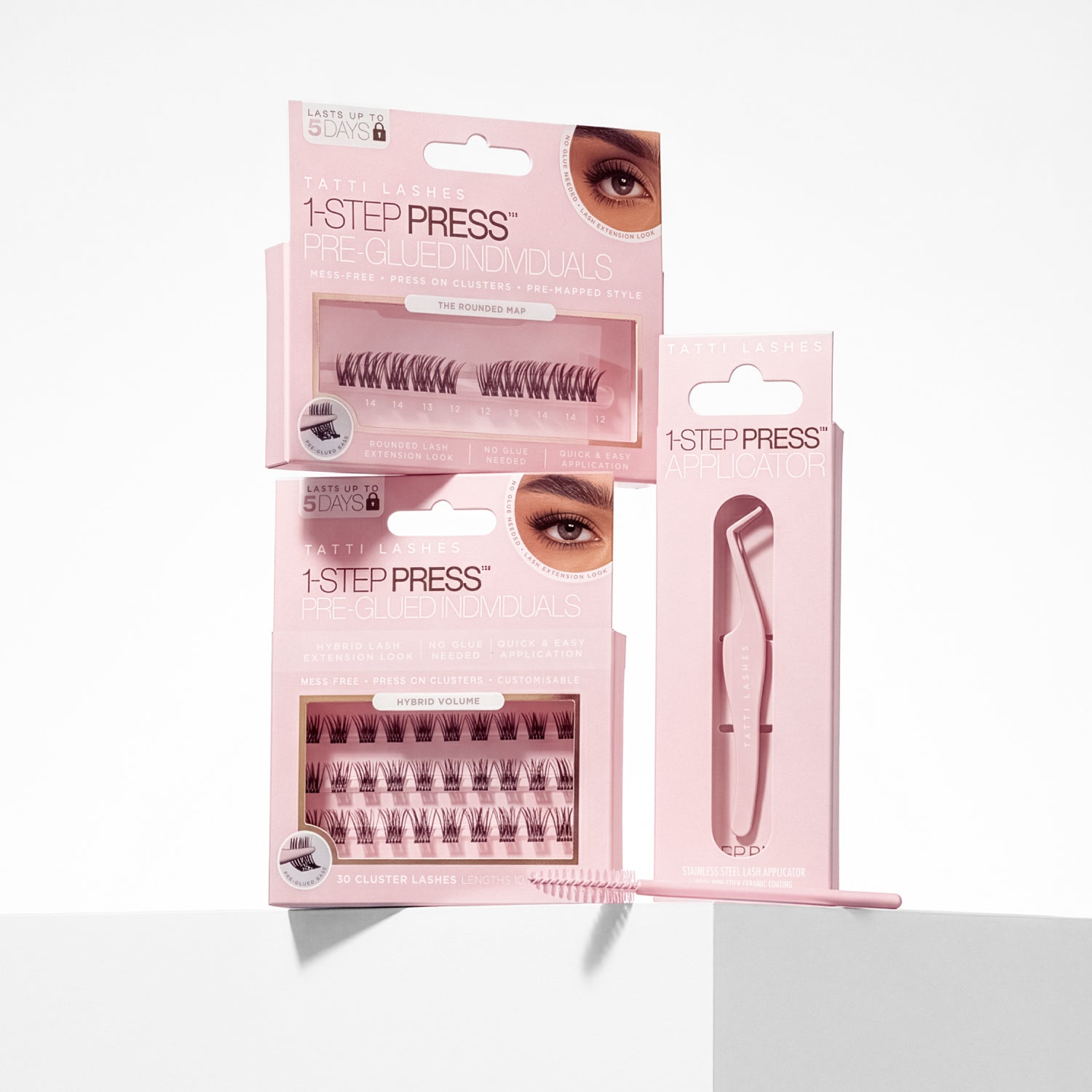 Pre-Glued Soft Glam Bundle