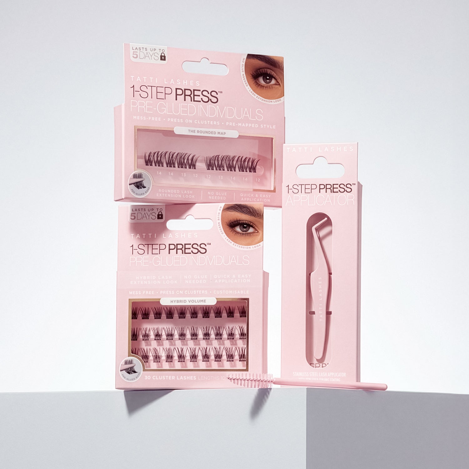 Pre-Glued Soft Glam Bundle