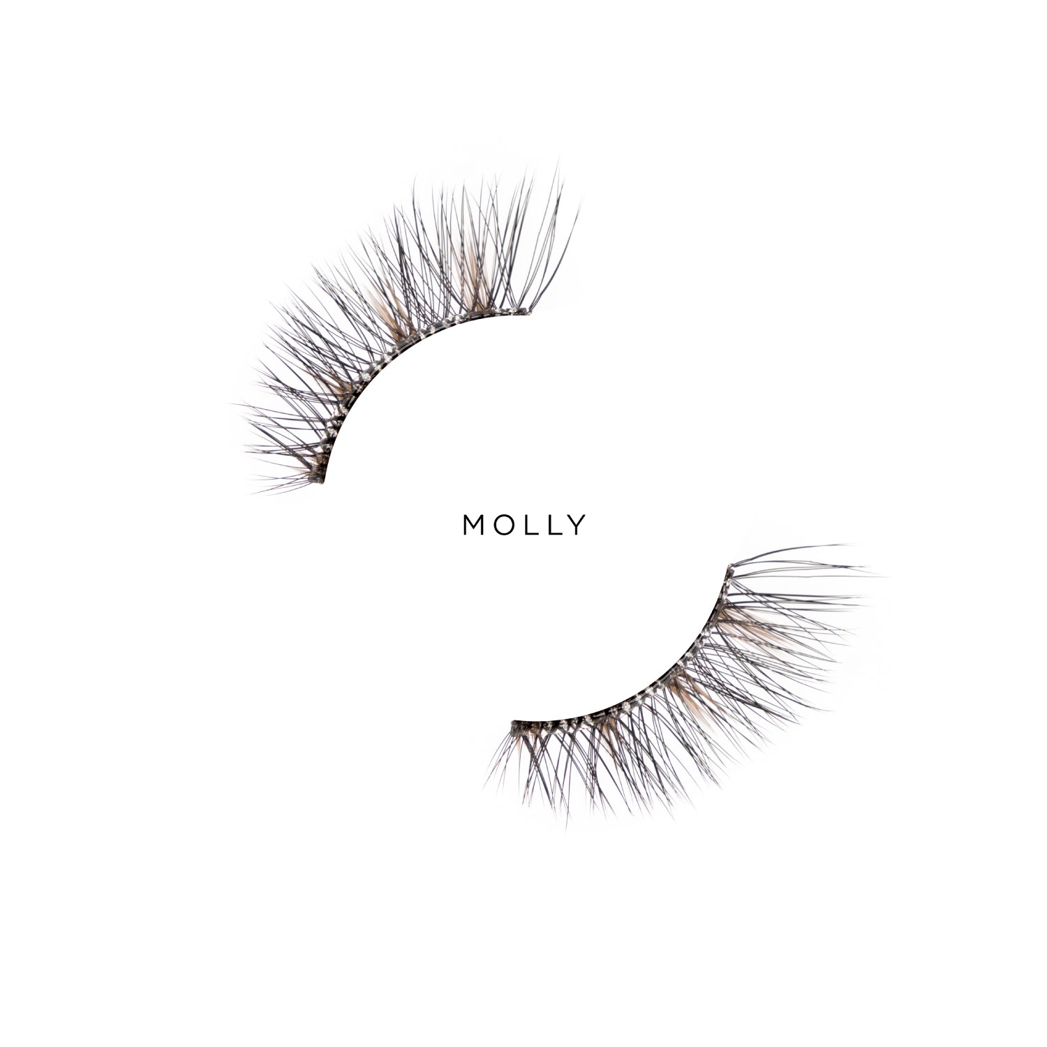 Molly Pre-Glued Half Lashes