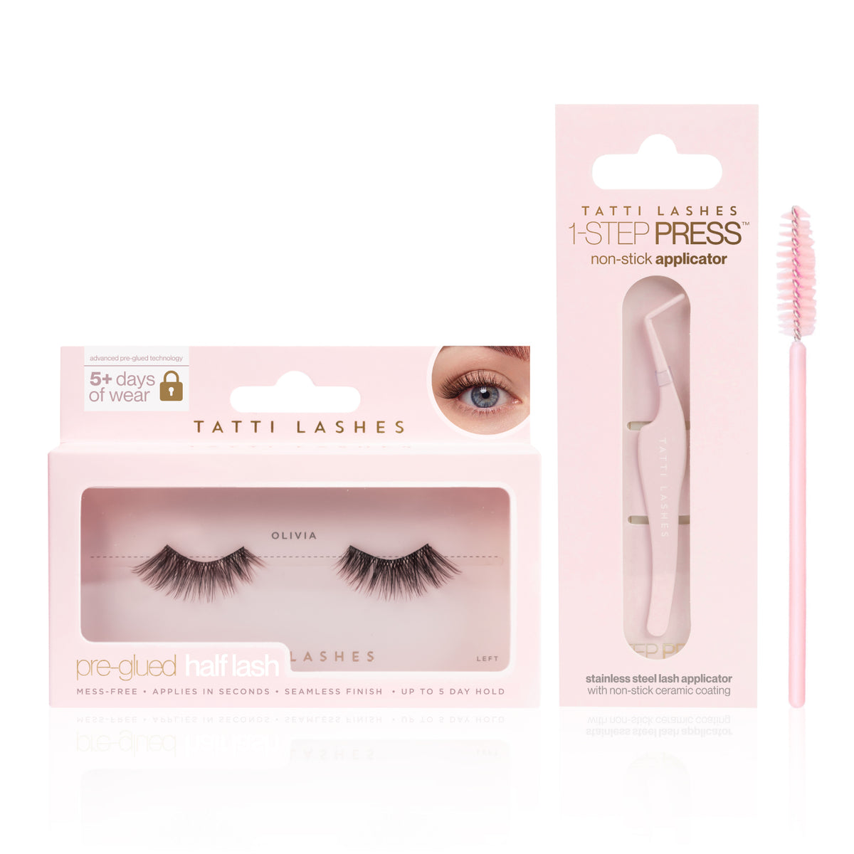 Olivia Pre Glued Half Lash Kit