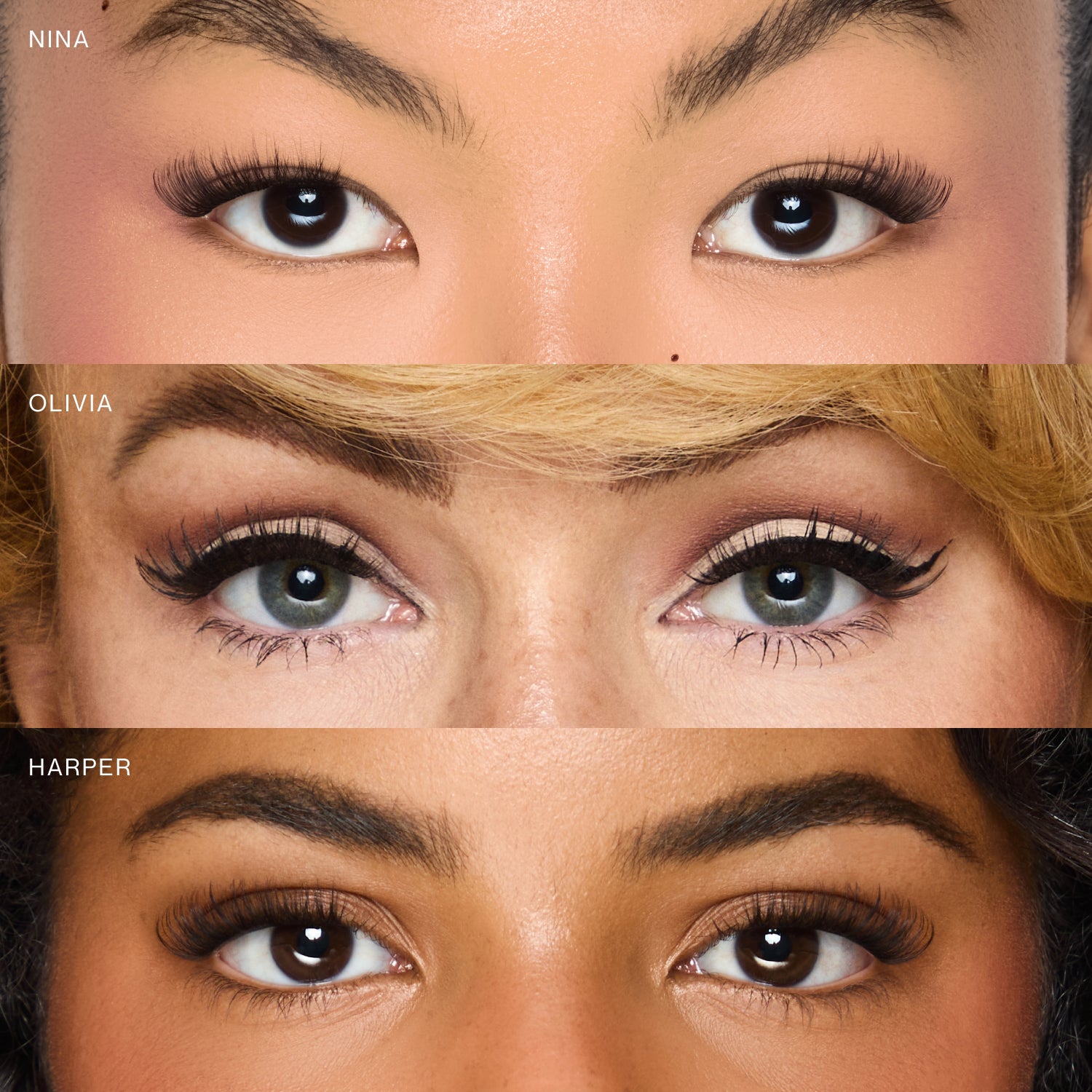 Olivia Pre-Glued Half Lash Kit