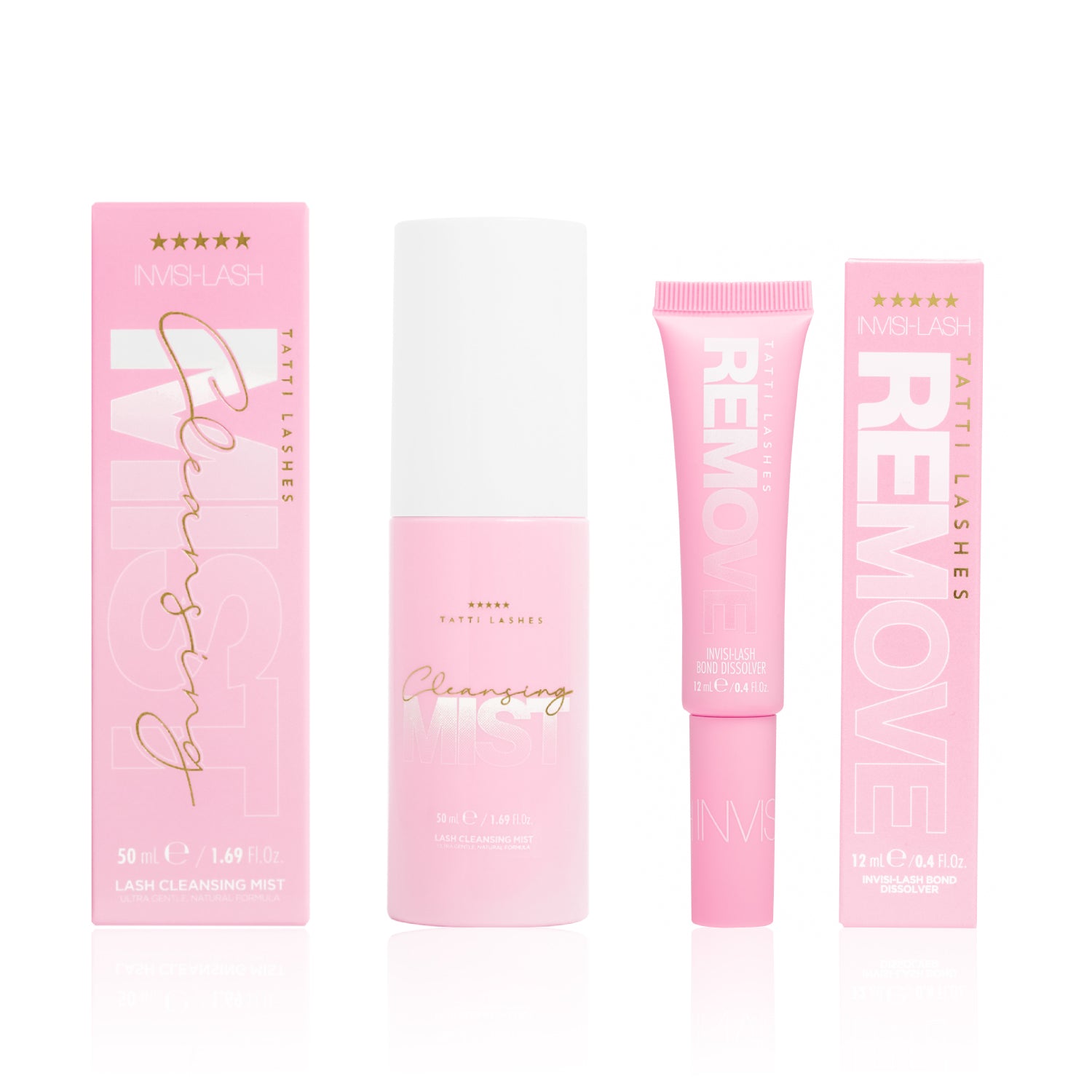 Invisi Lash Remover & Cleansing Mist Duo