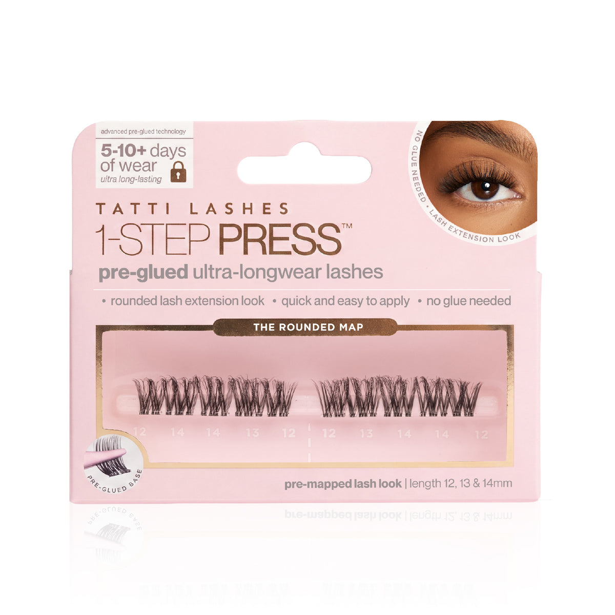 Tatti Lashes 1-Step Press Rounded Lashes
