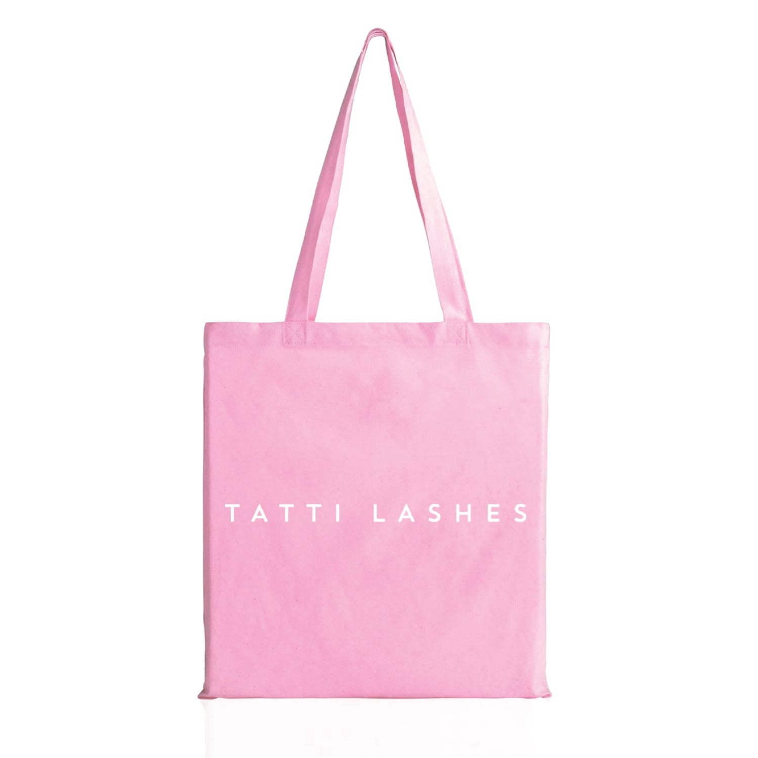 Tatti Lashes Pink Canvas Bag