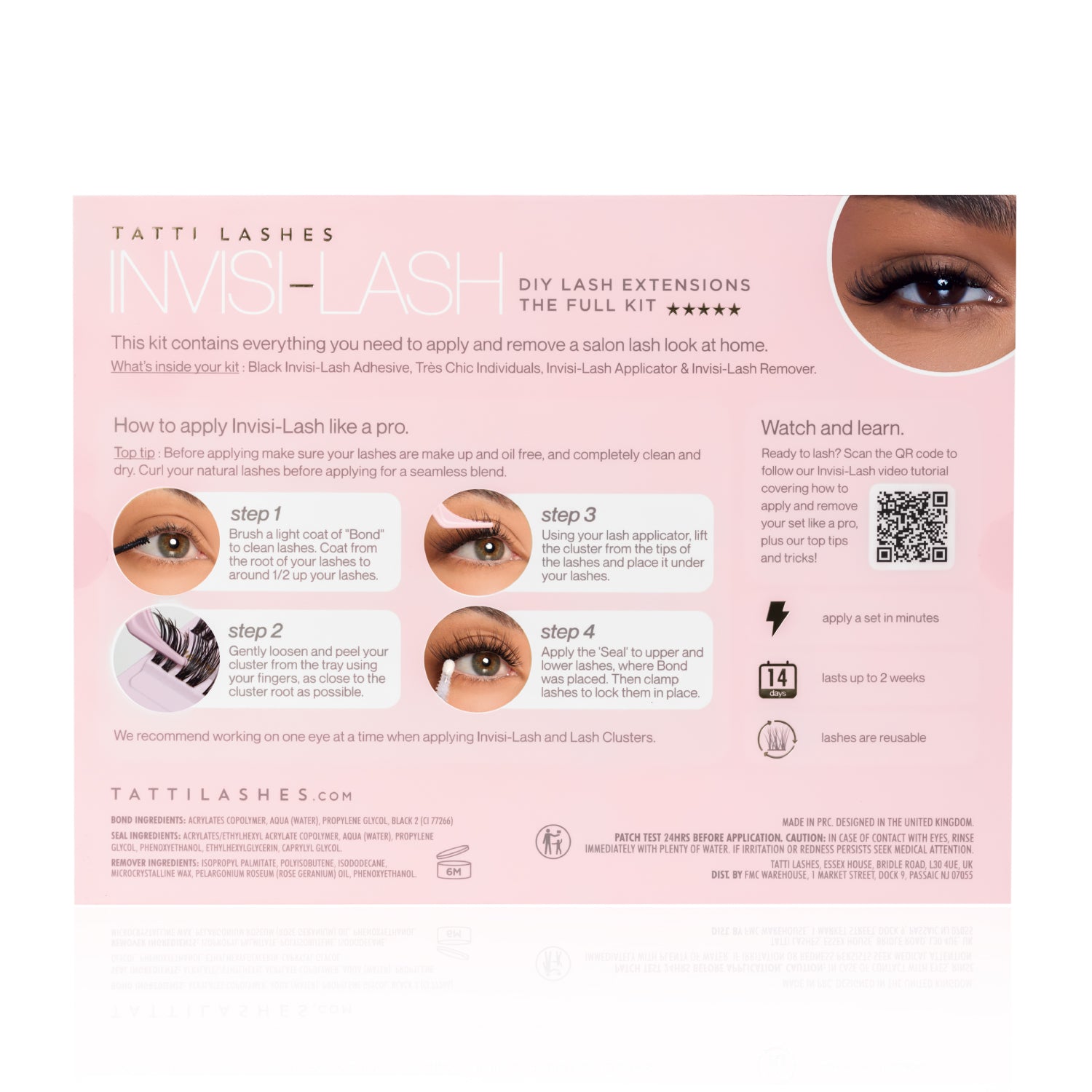Invisi-Lash Full Kit - Tres Chic