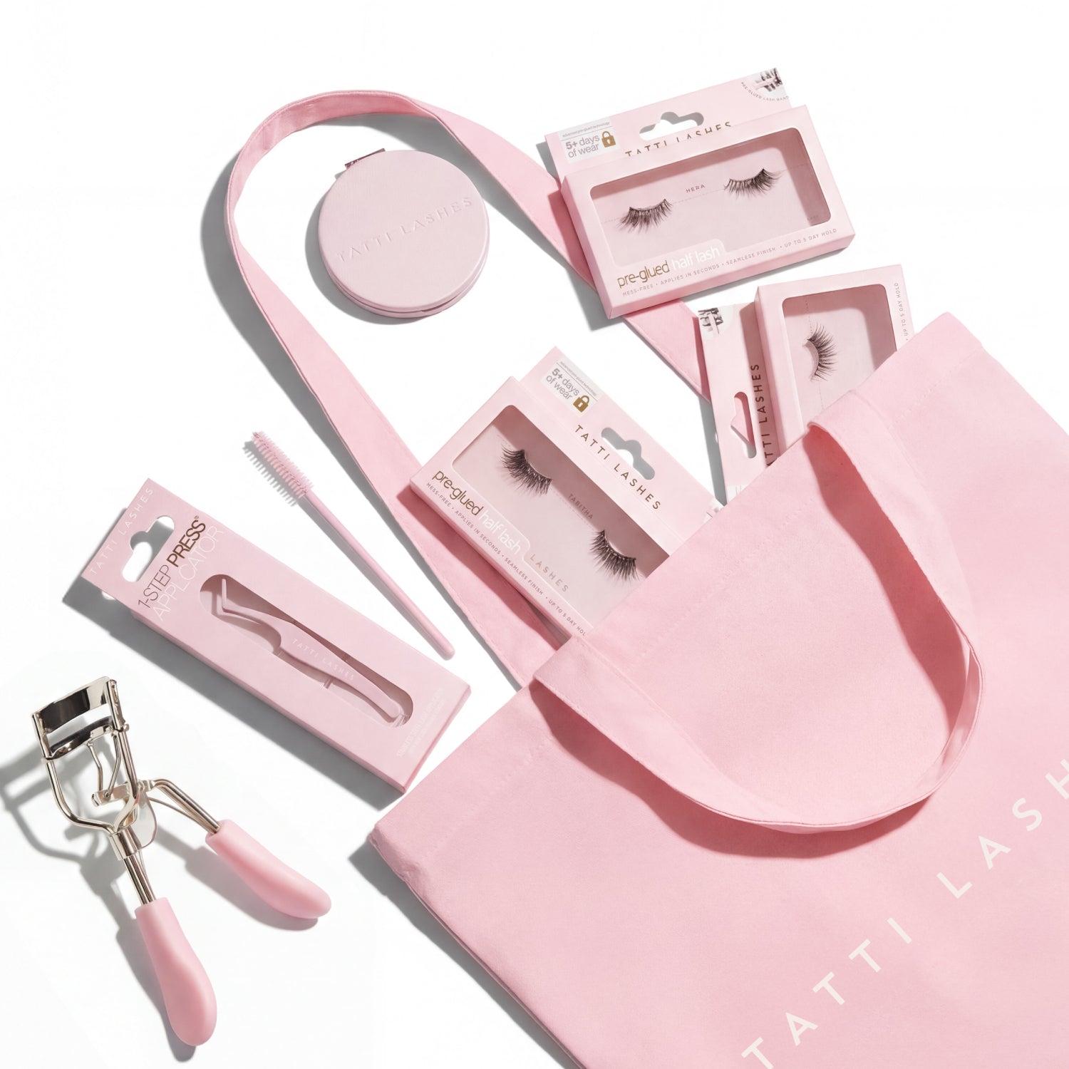 Pre-Glued Half Lash Ultimate Bundle