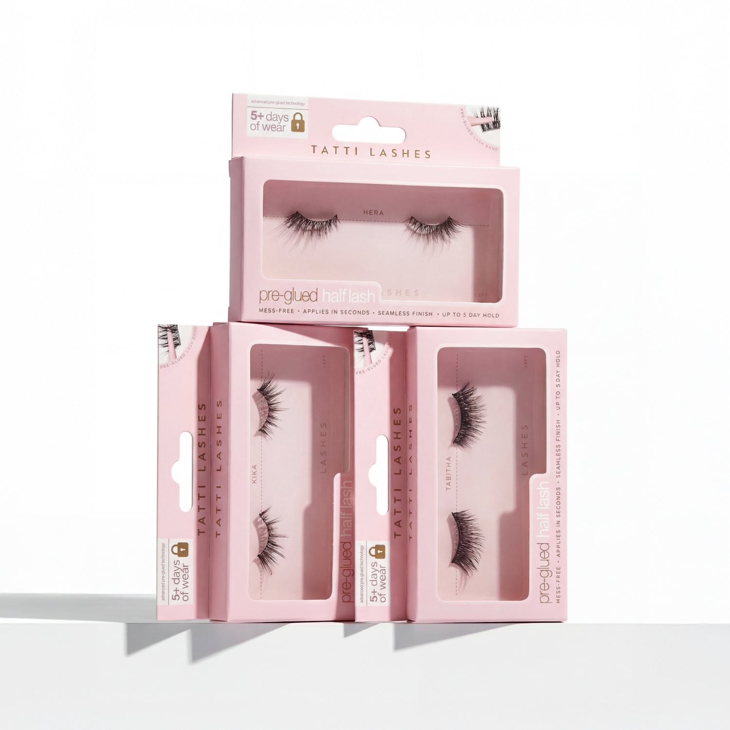 Pre-Glued Half Lash Collection