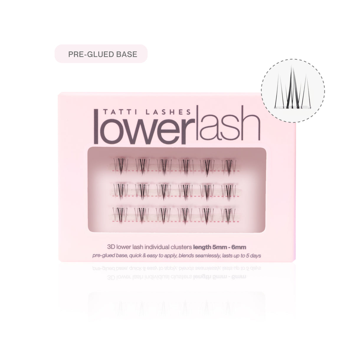 Tatti Lashes Pre-Glued Lower Accent Lashes