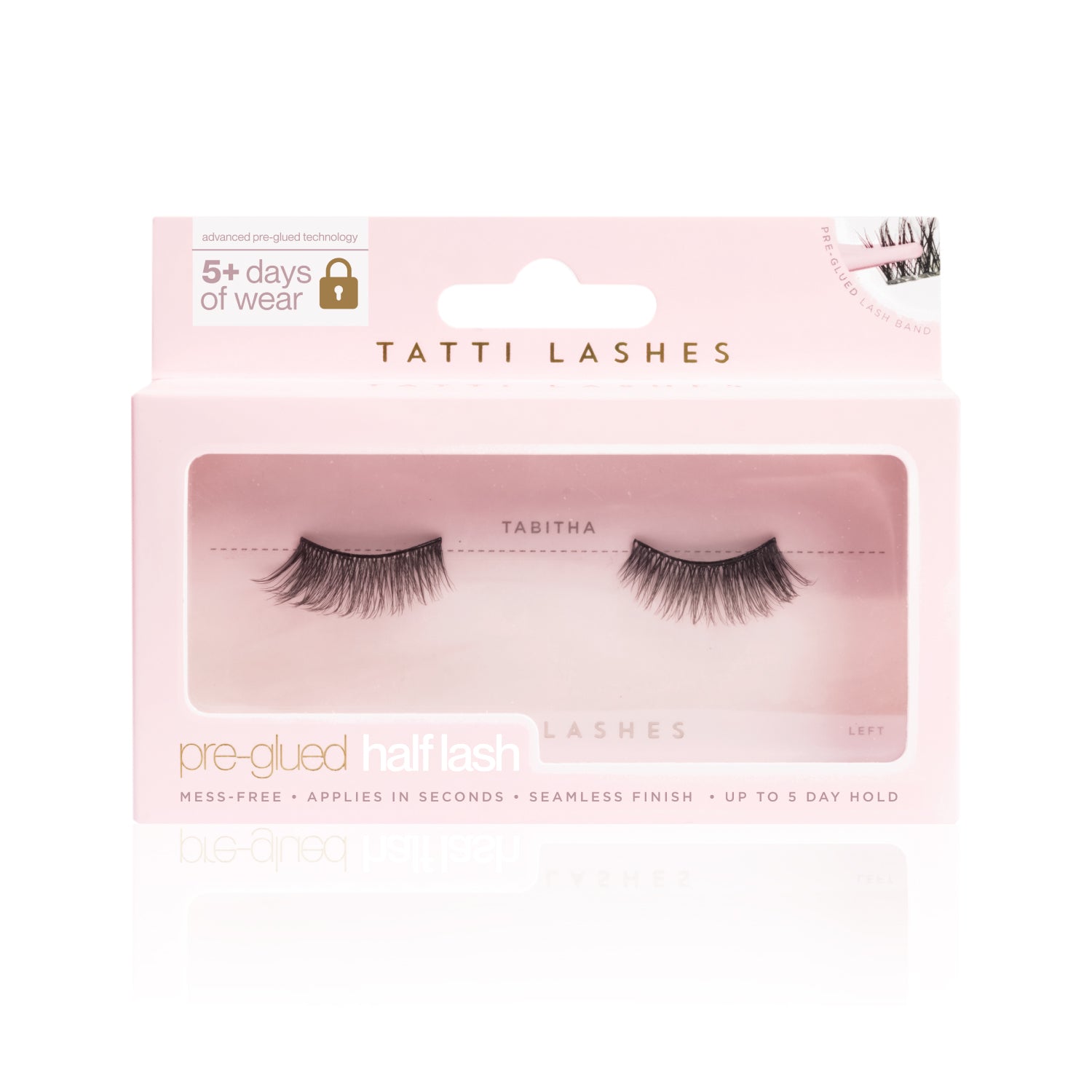 Tabitha Pre-Glued Half Lashes