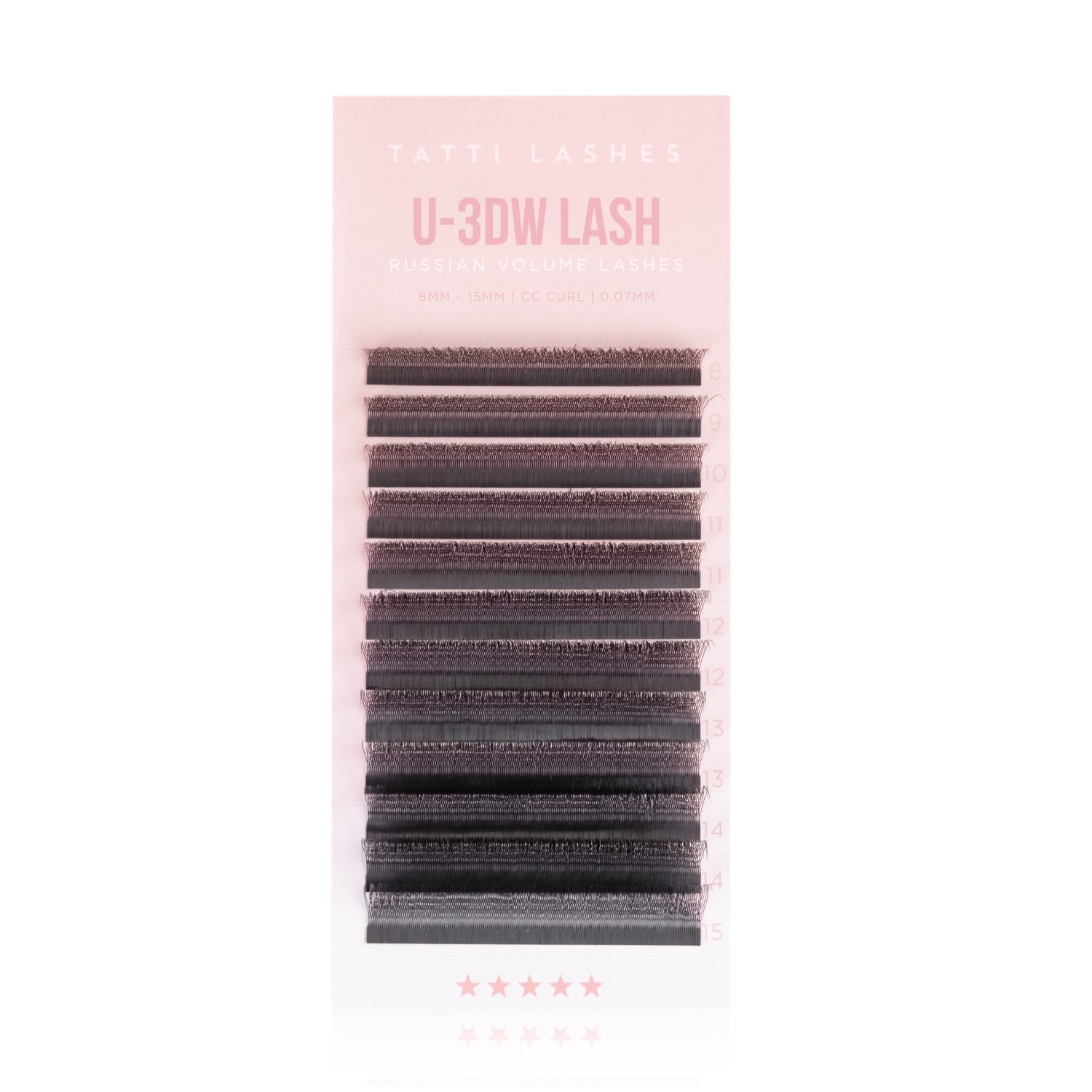 Pre-Russian Volume U-3DW Lash Tray