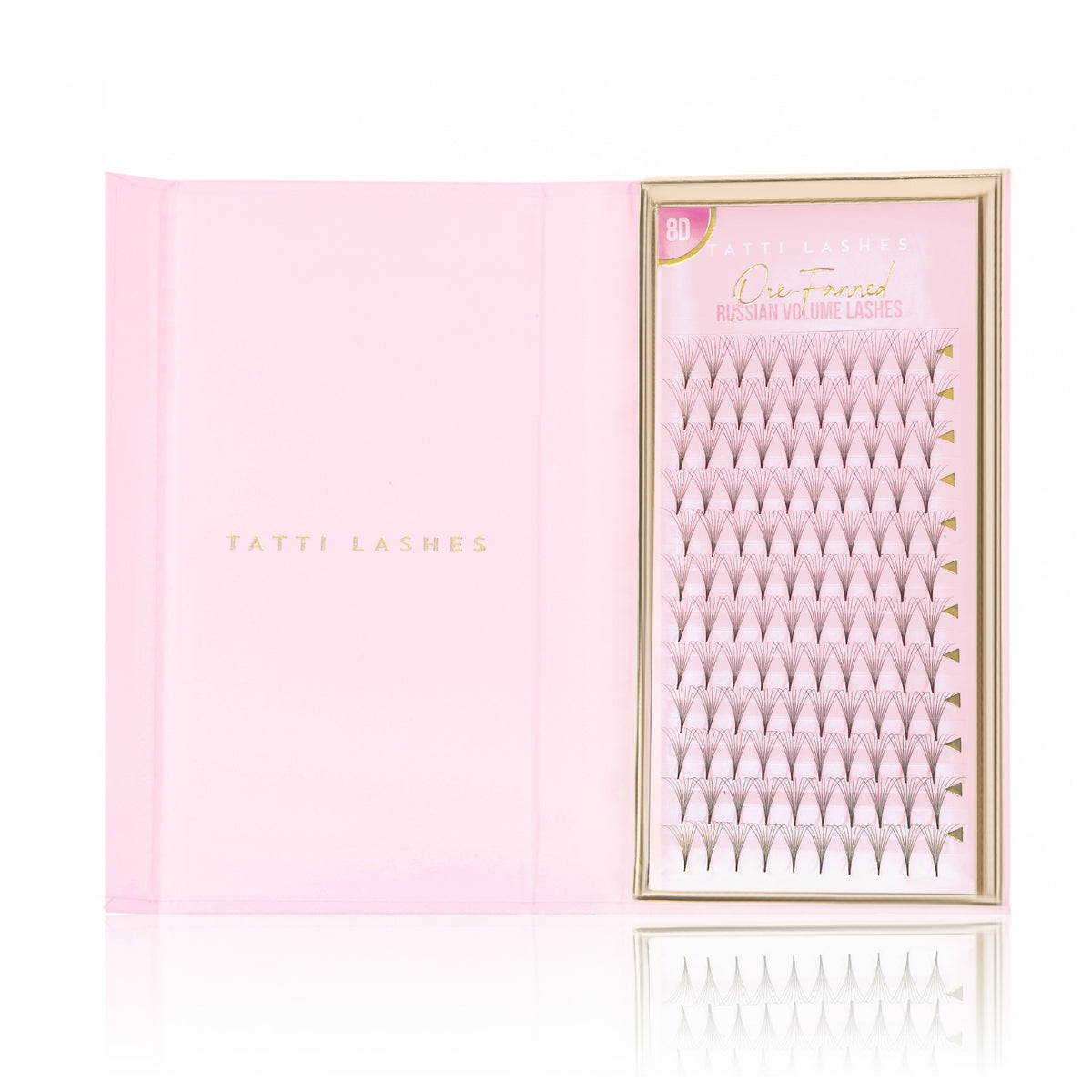 Tatti Lashes Pre-Russian Volume 8D Lash Tray
