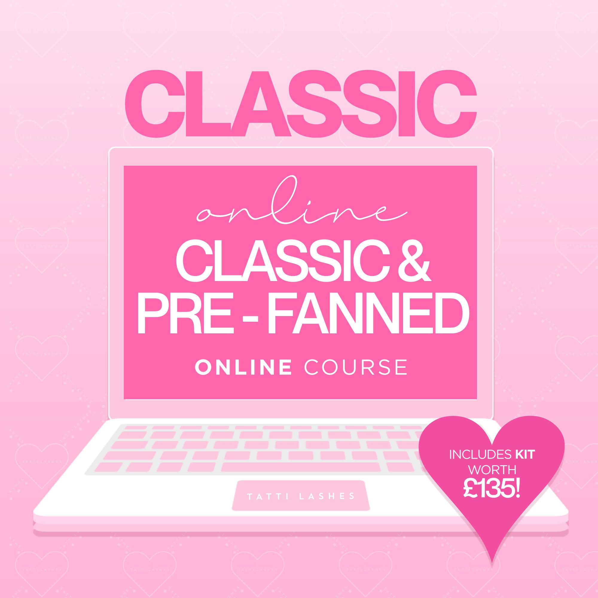 ONLINE CLASSIC LASHES TRAINING COURSE
