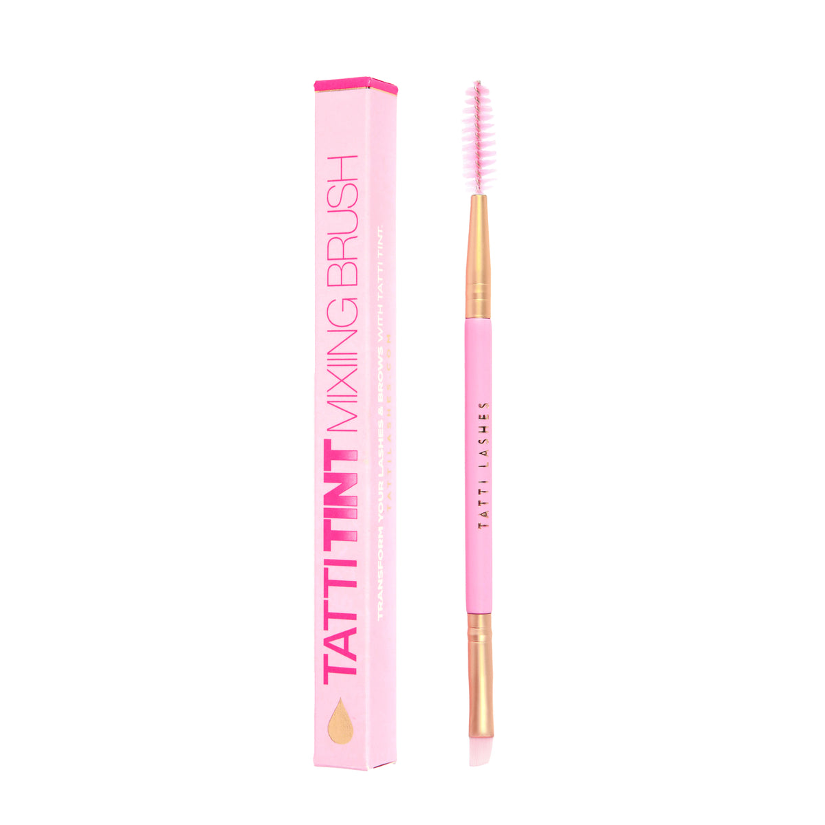 Tatti Lashes Pink Tint Mixing Brush